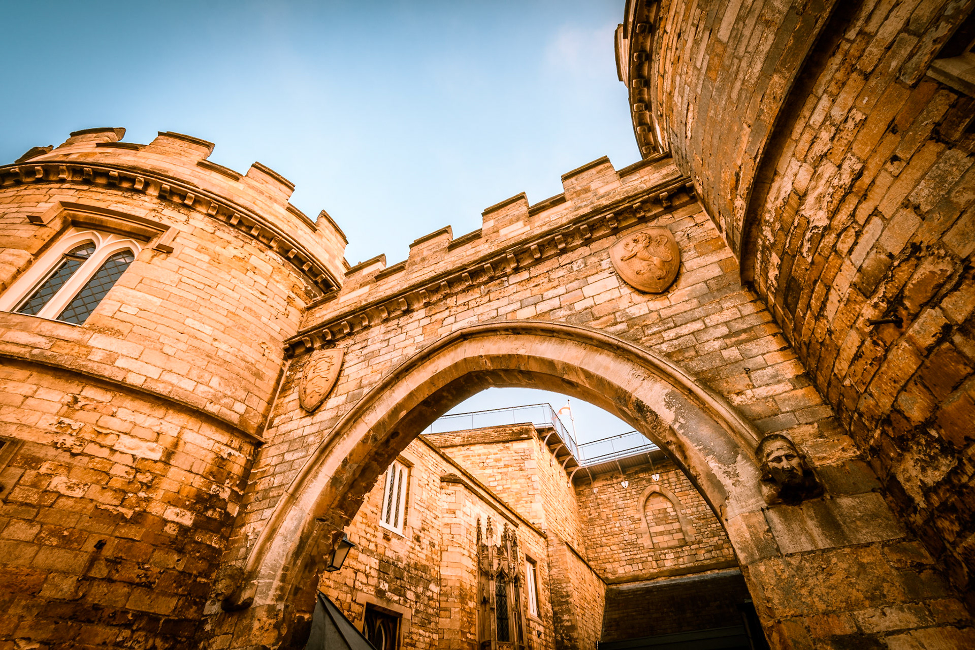 Lincoln Castle Gate