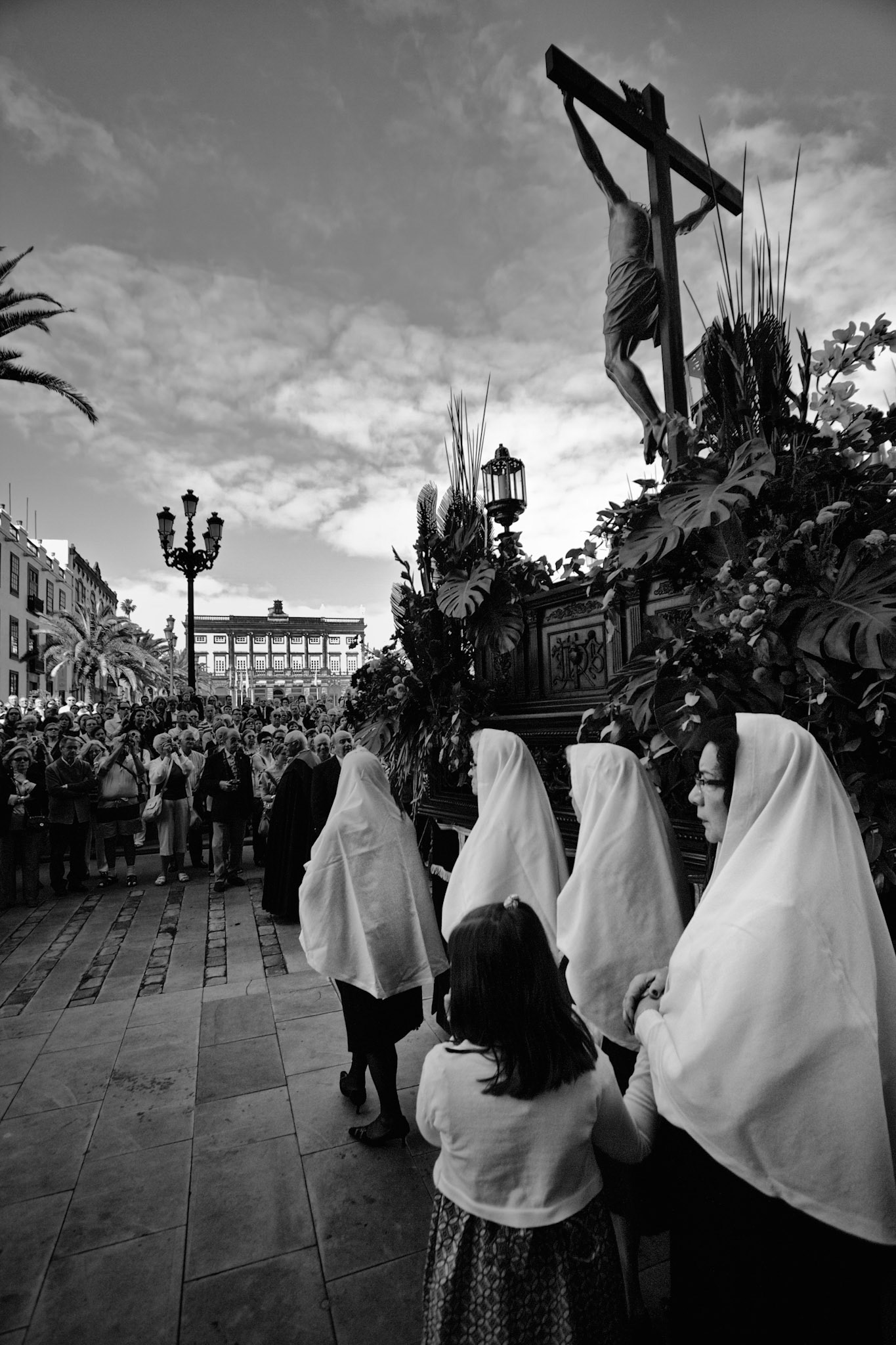 Procesion de Las Mantillas, Las Palmas de Gran Canaria
