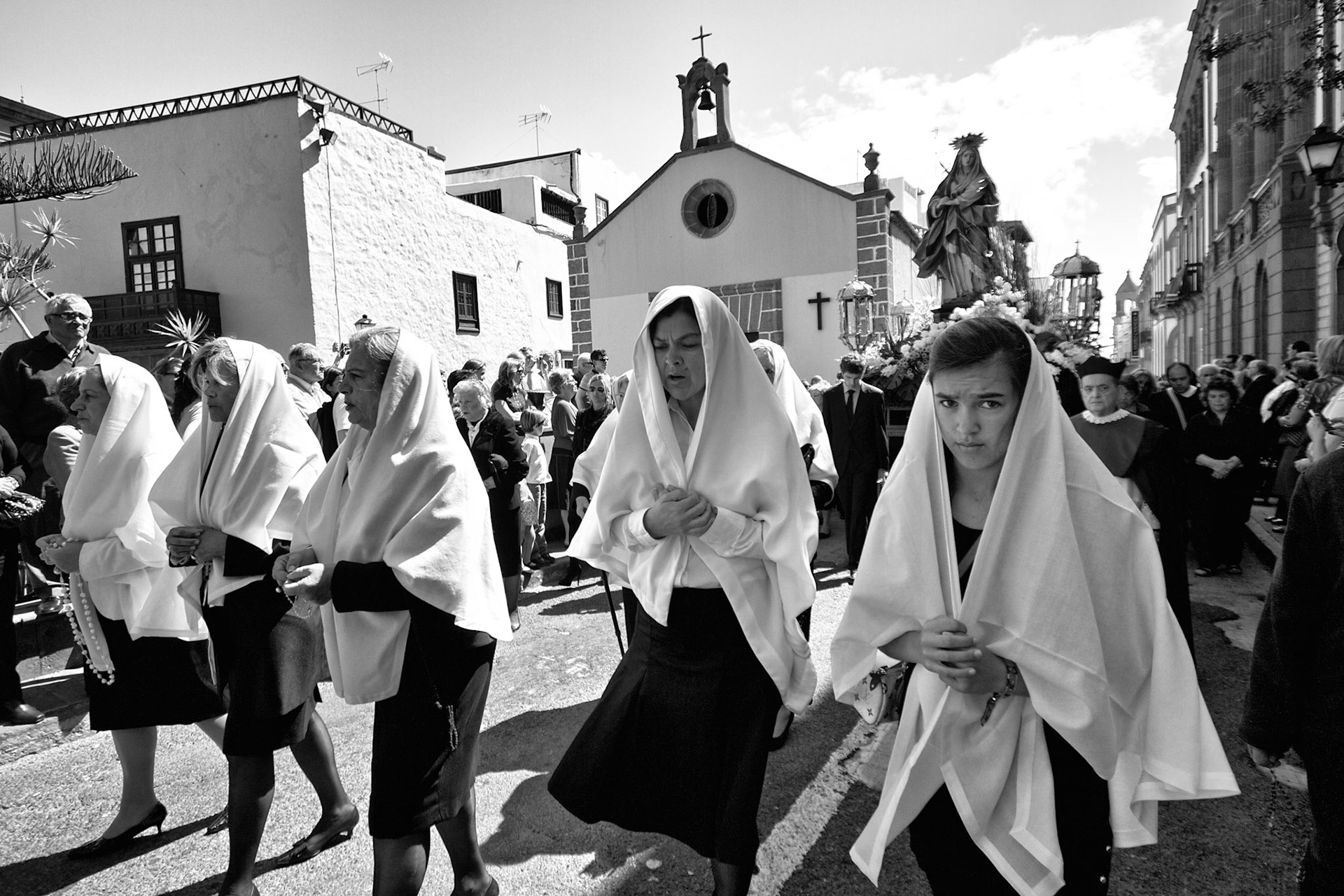 Procesion de Las Mantillas, Las Palmas de Gran Canaria