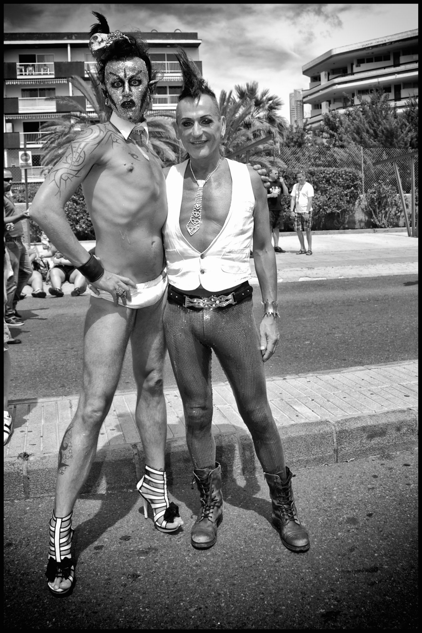Cabalgata celebrada durante el Gay Pride Maspalomas 2011.