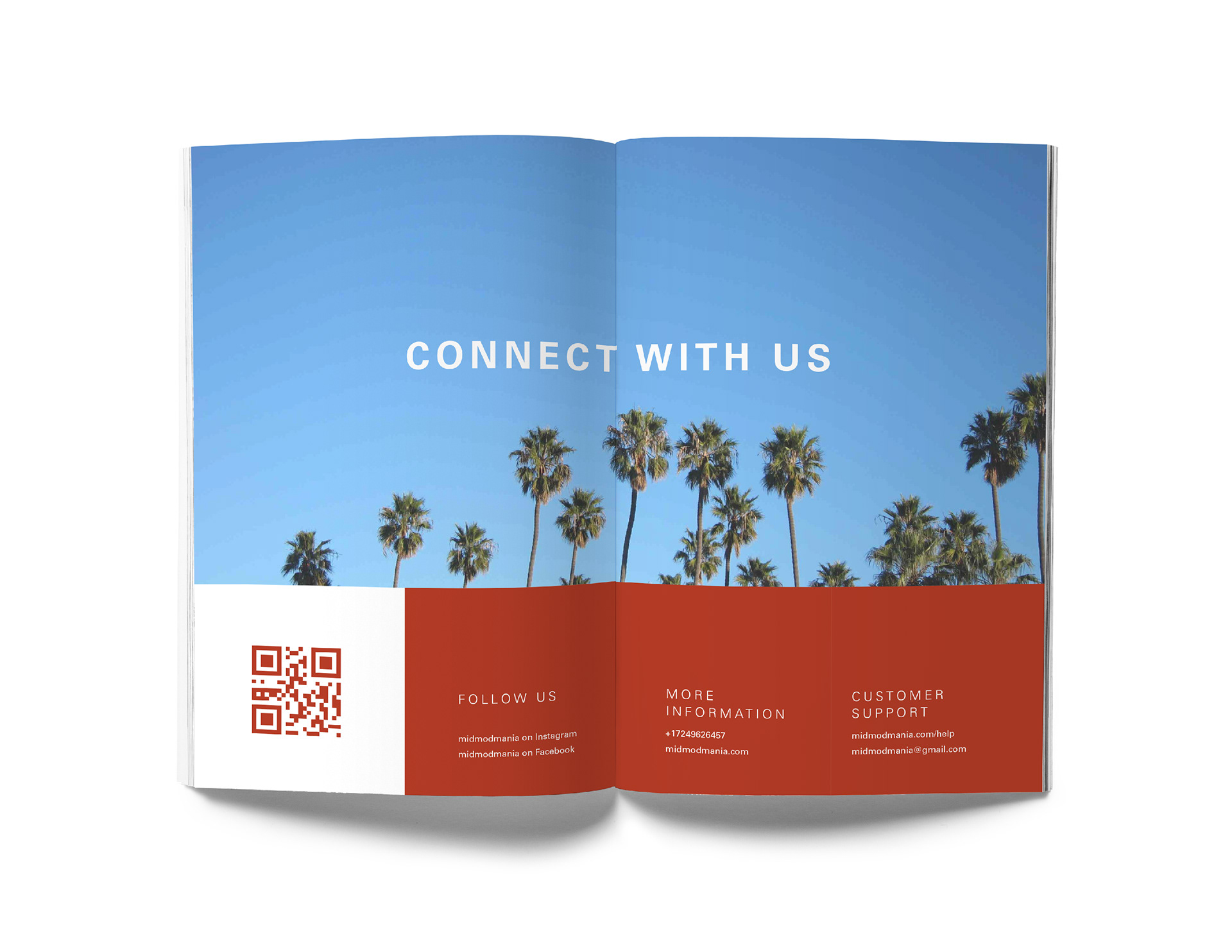 Connect With Us Spread
