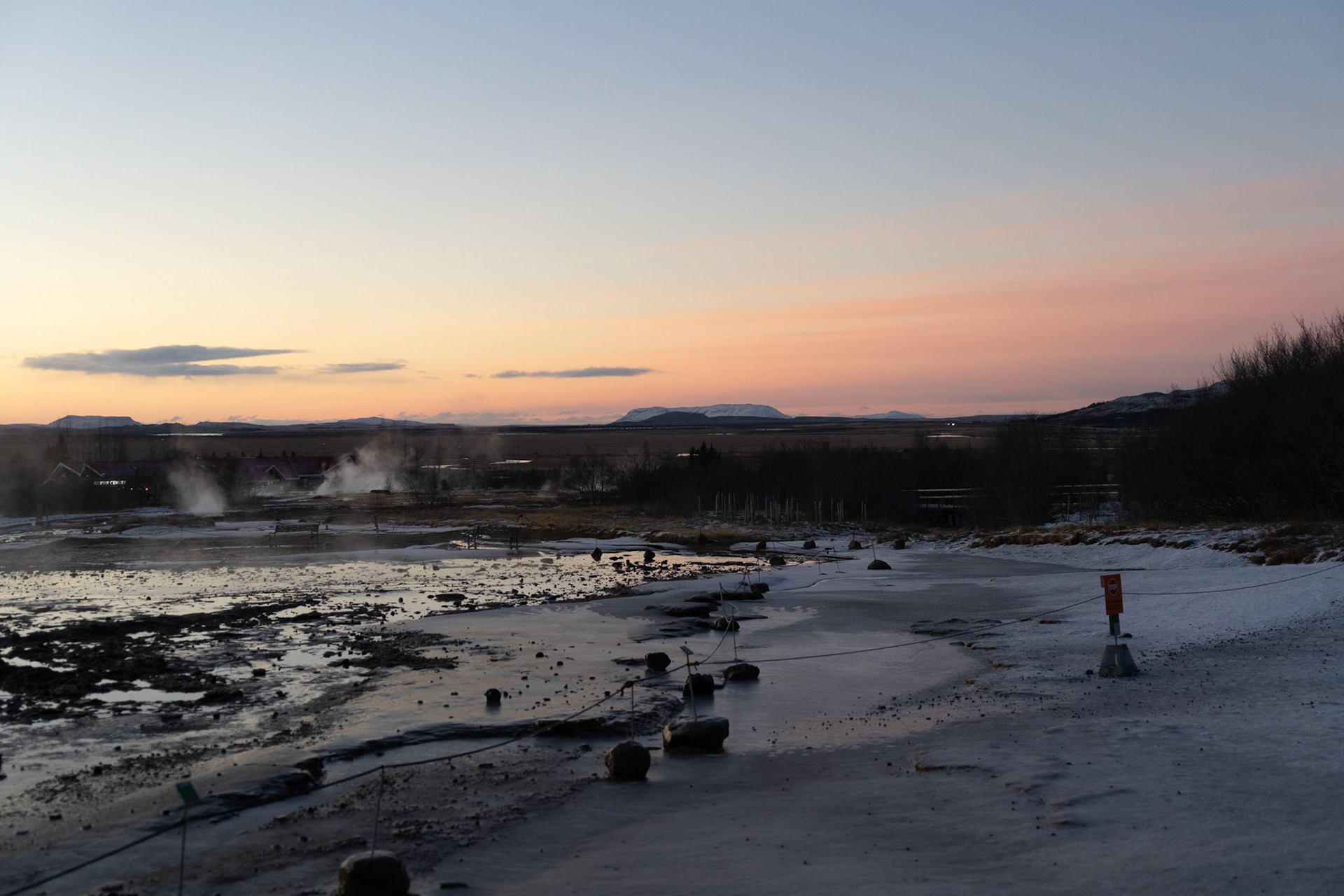 Strokkur hot spring