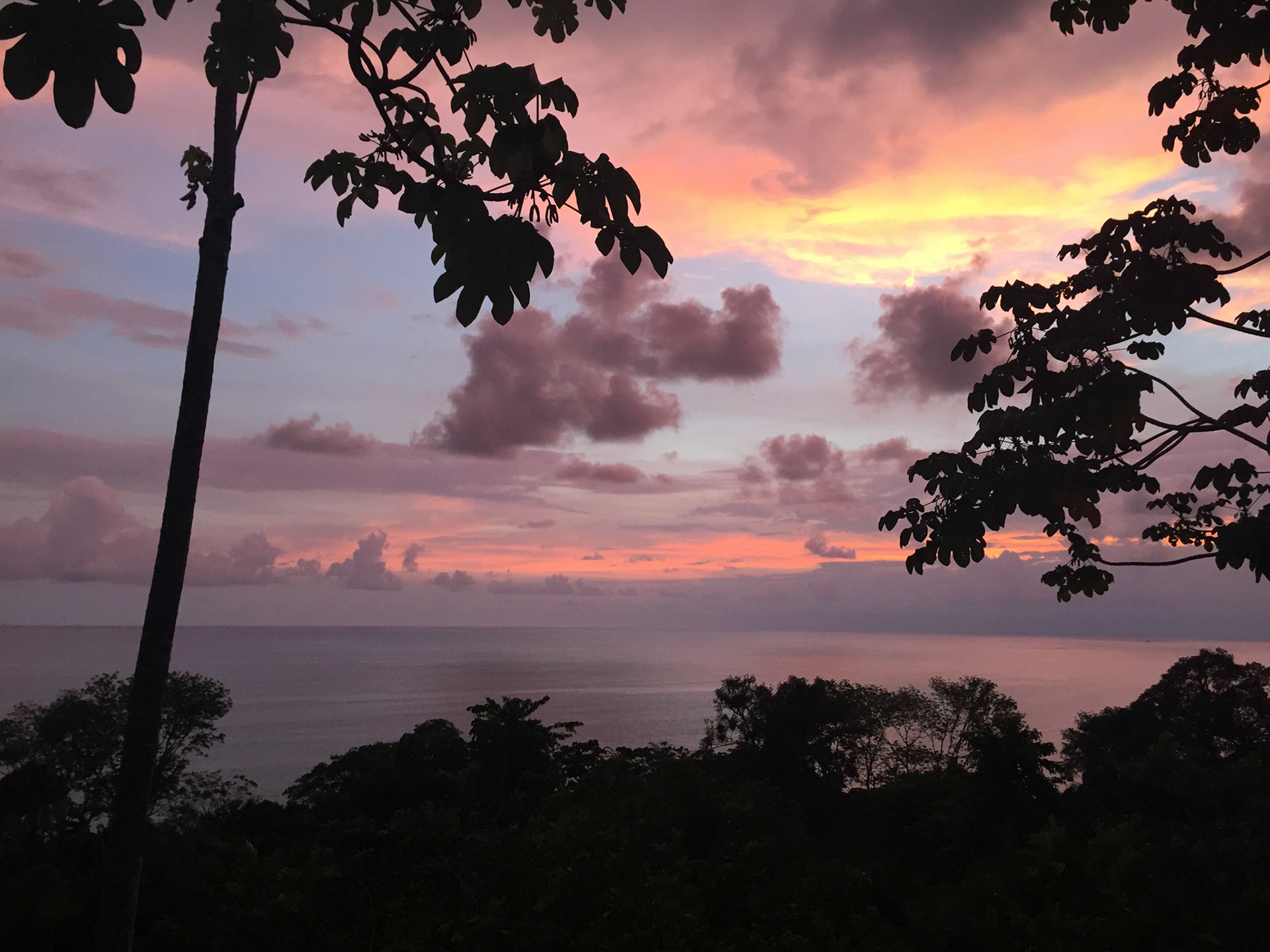Sunset in Costa Rica