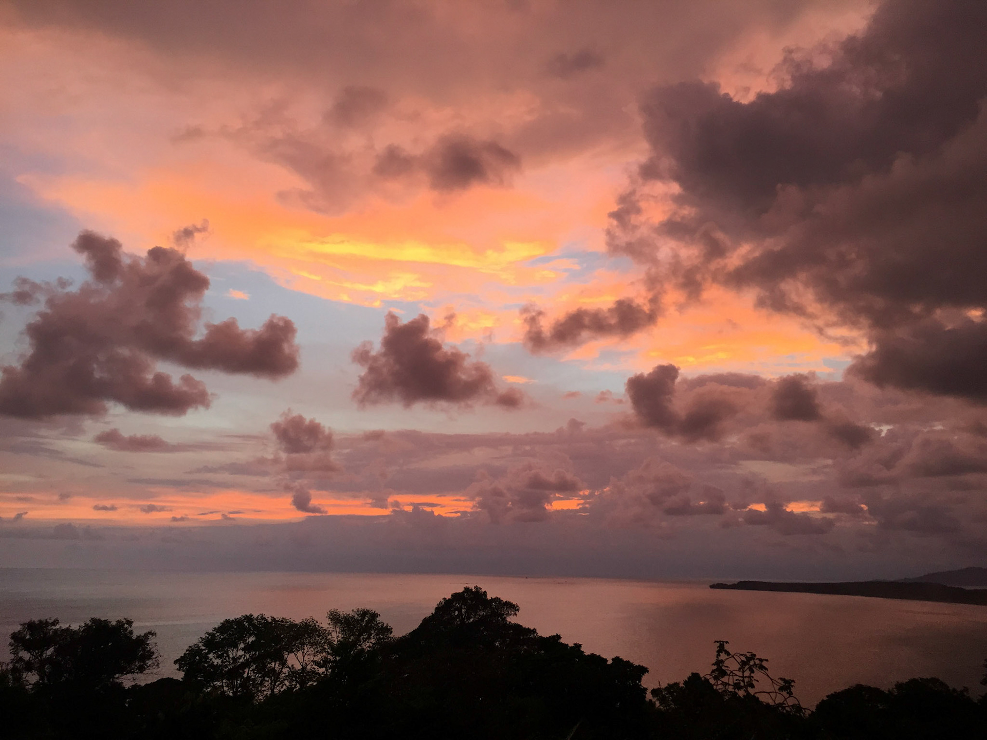 Sunset in Costa Rica