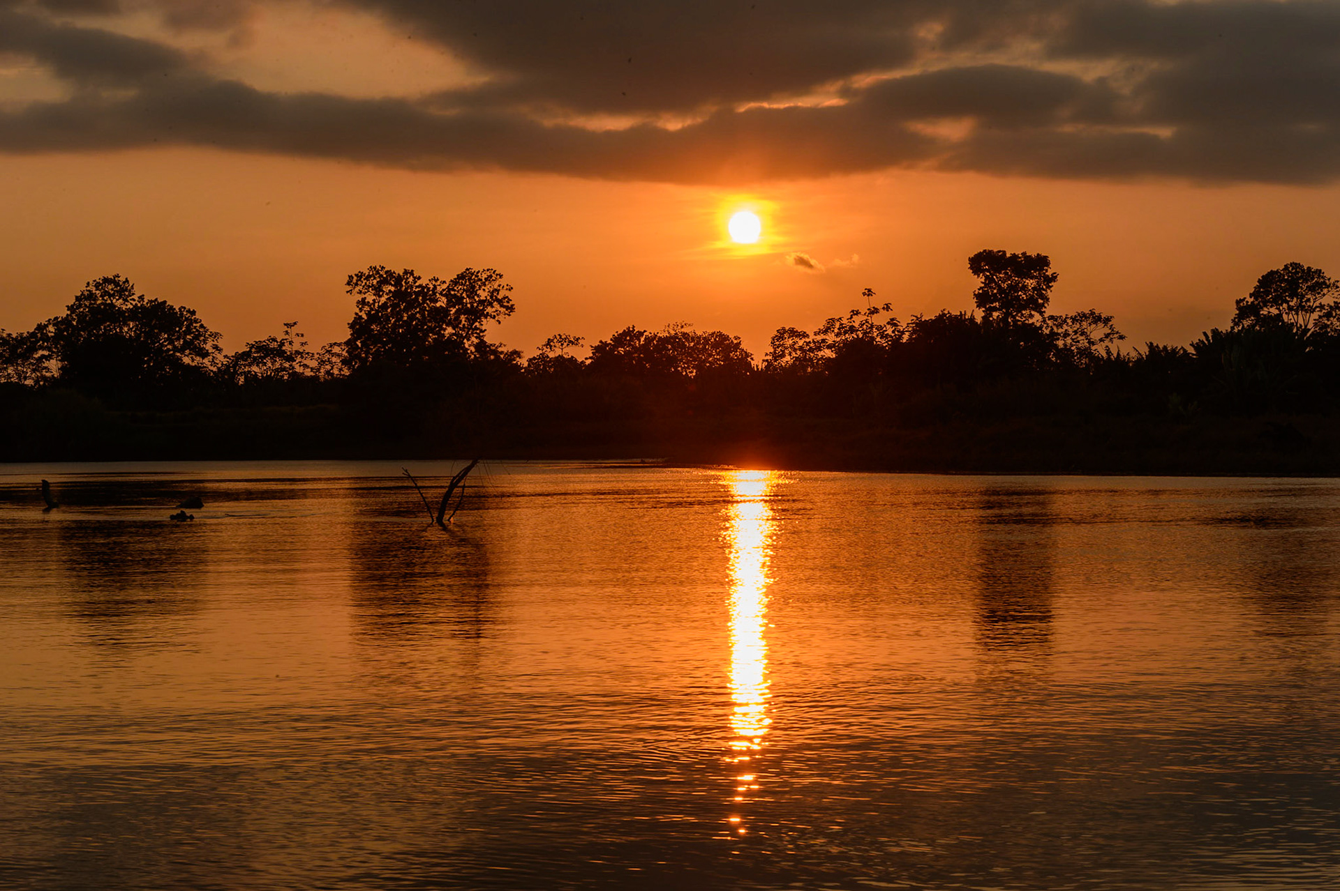 River Sunset - Costa Rica