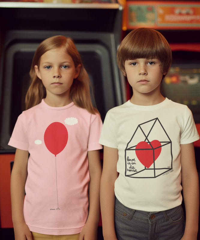 Please Stay & Love is in da house tees