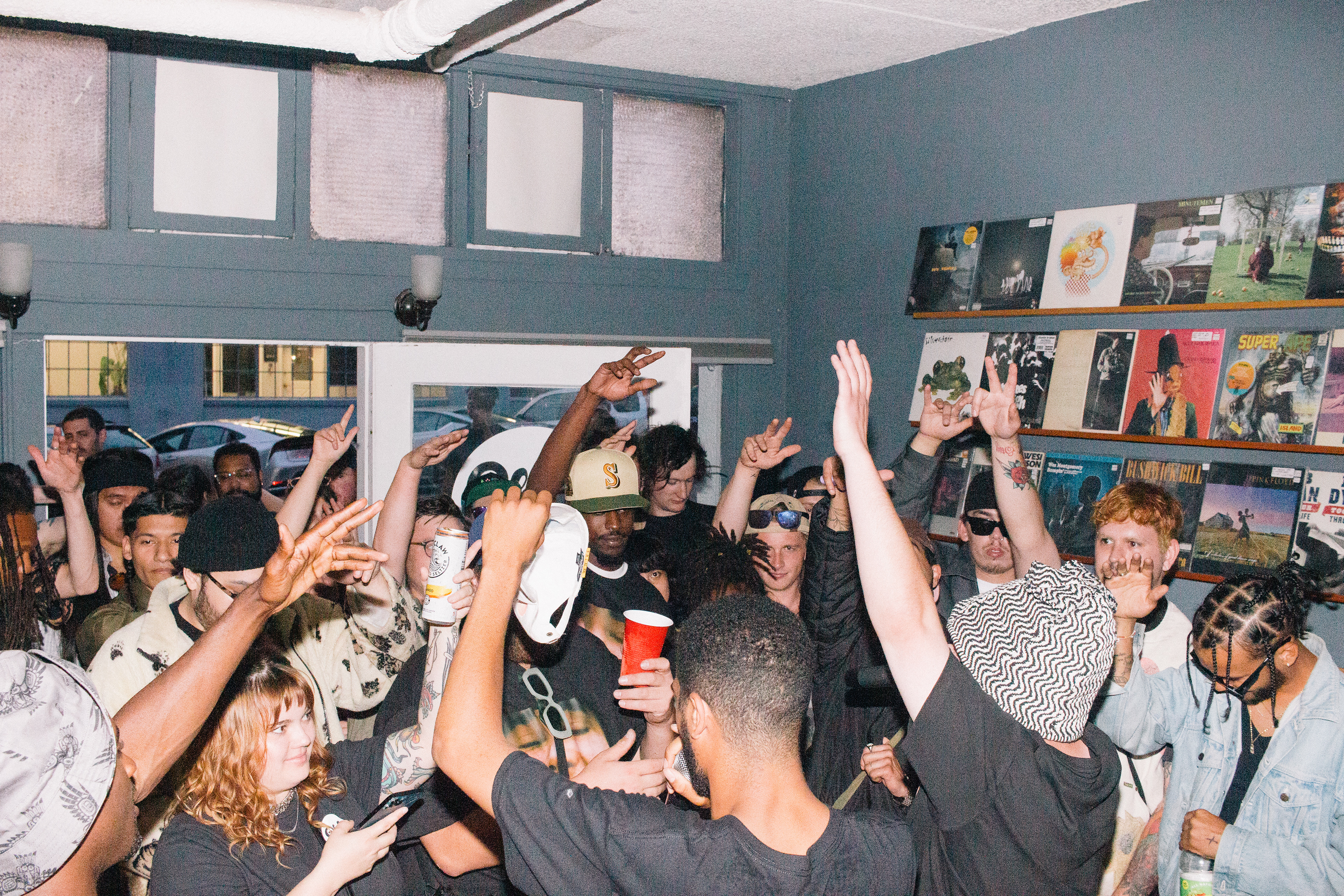 ca$h mcclane @ blacknoise records