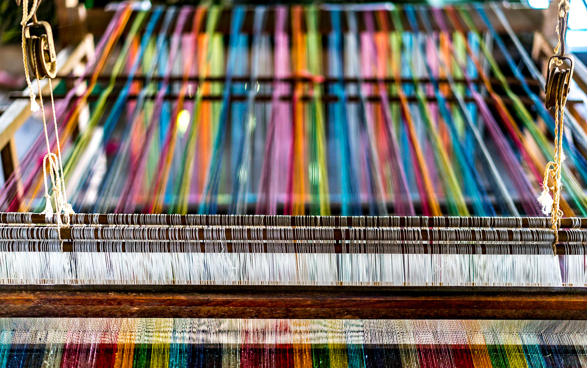 Weaving Silk