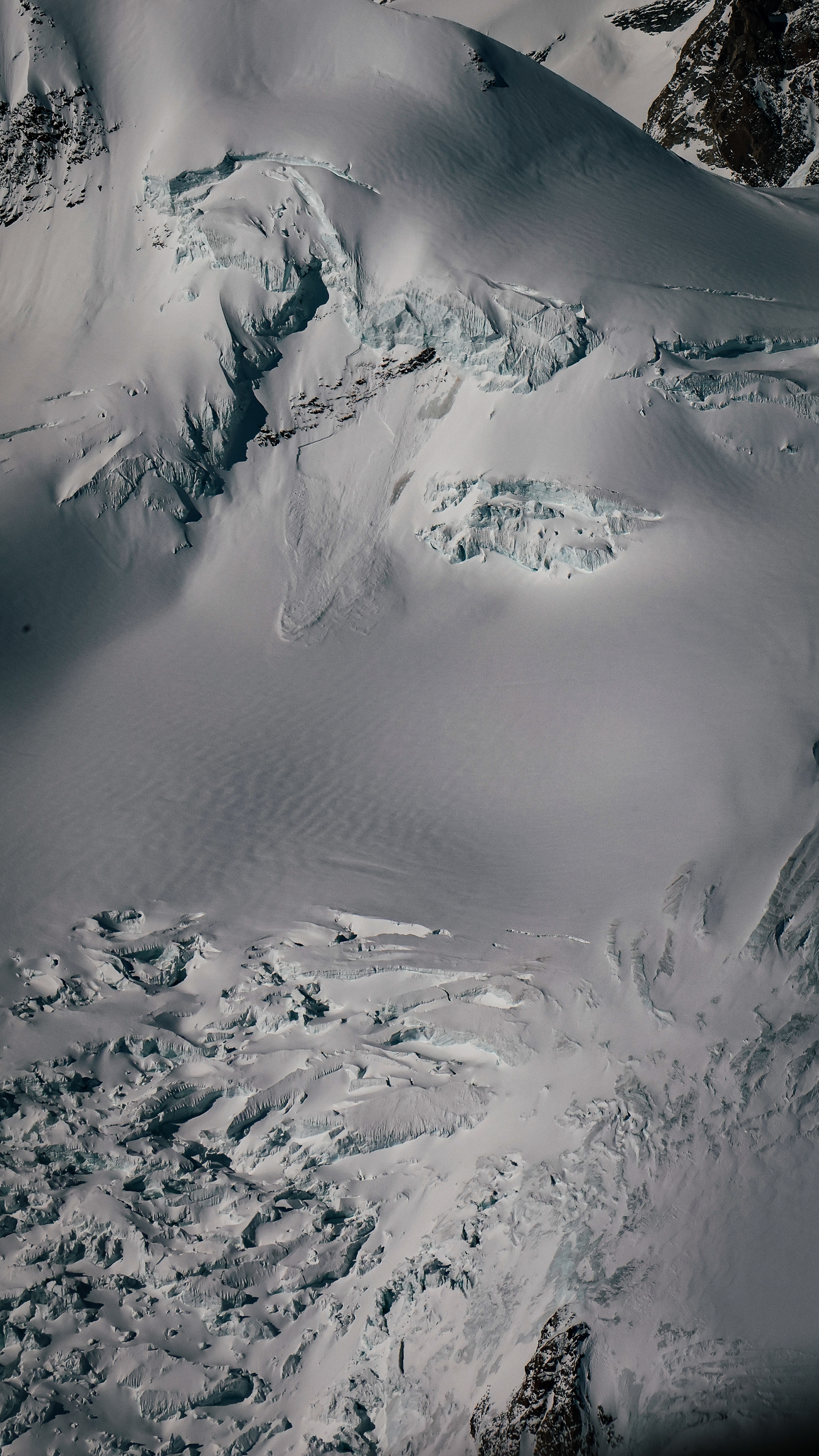 Eine Lawine von oben