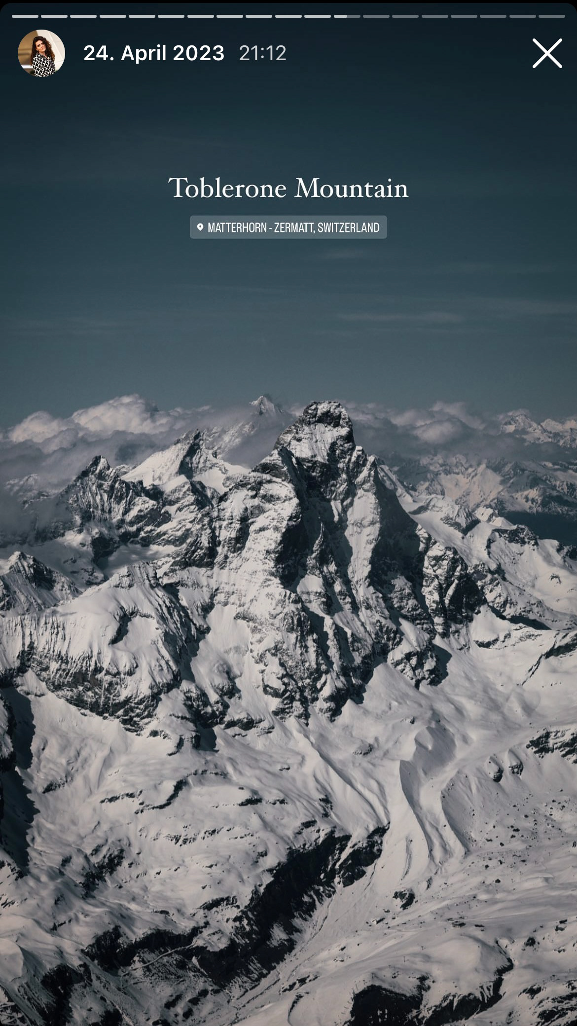 Einer, der bekanntesten Berge der Schweiz
