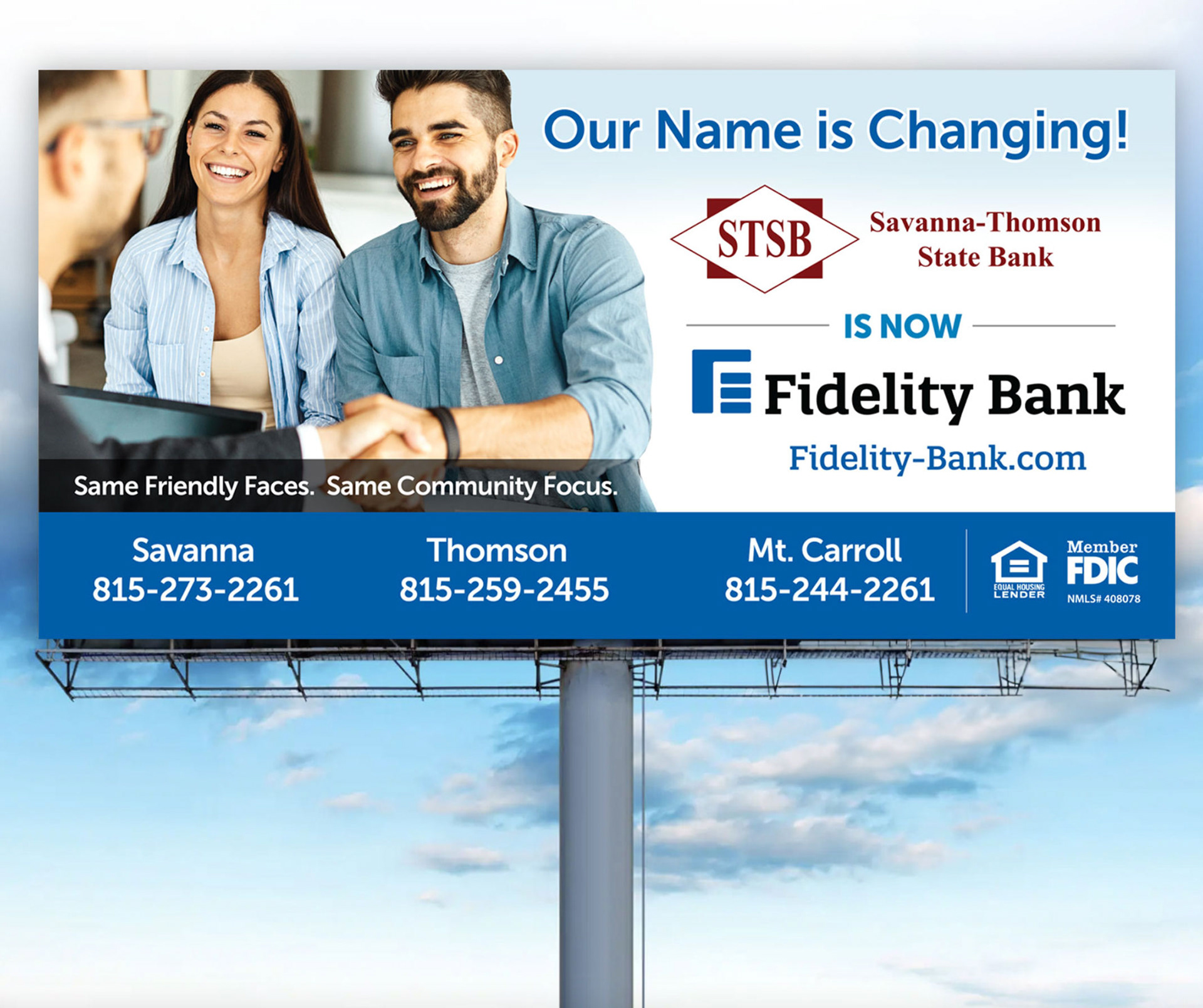 Fidelity Iowa Billboard