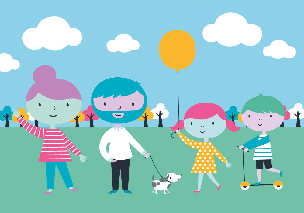 Illustration designed for M!ne Rent to Buy by Sharon Armstrong Creative
