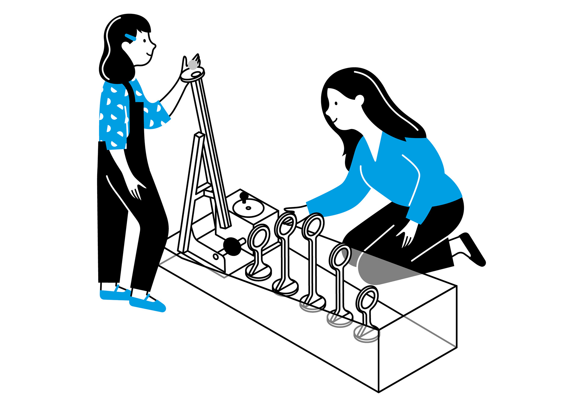 Illustration for Centre for Life Wow Zone by Sharon Armstrong