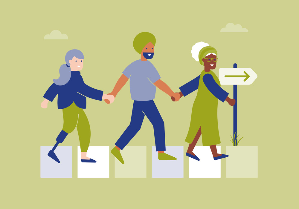 Rebuilding Heritage Podcast Illustrations design by Sharon Armstrong Creative