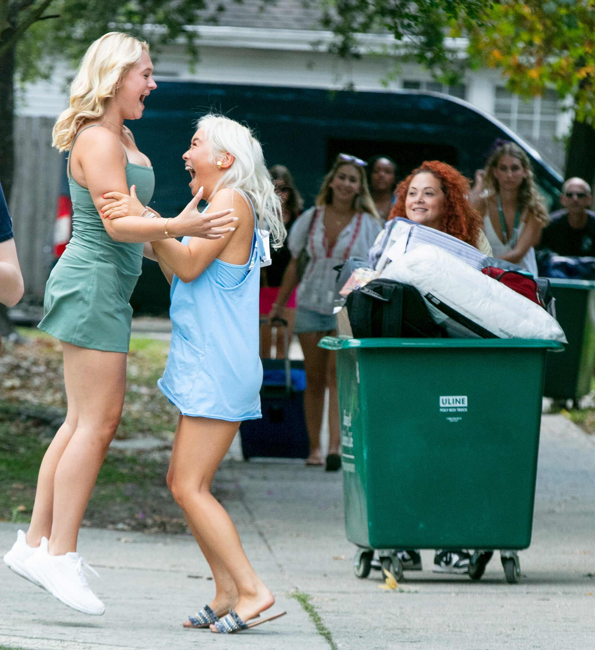 Move in day, Tulane
