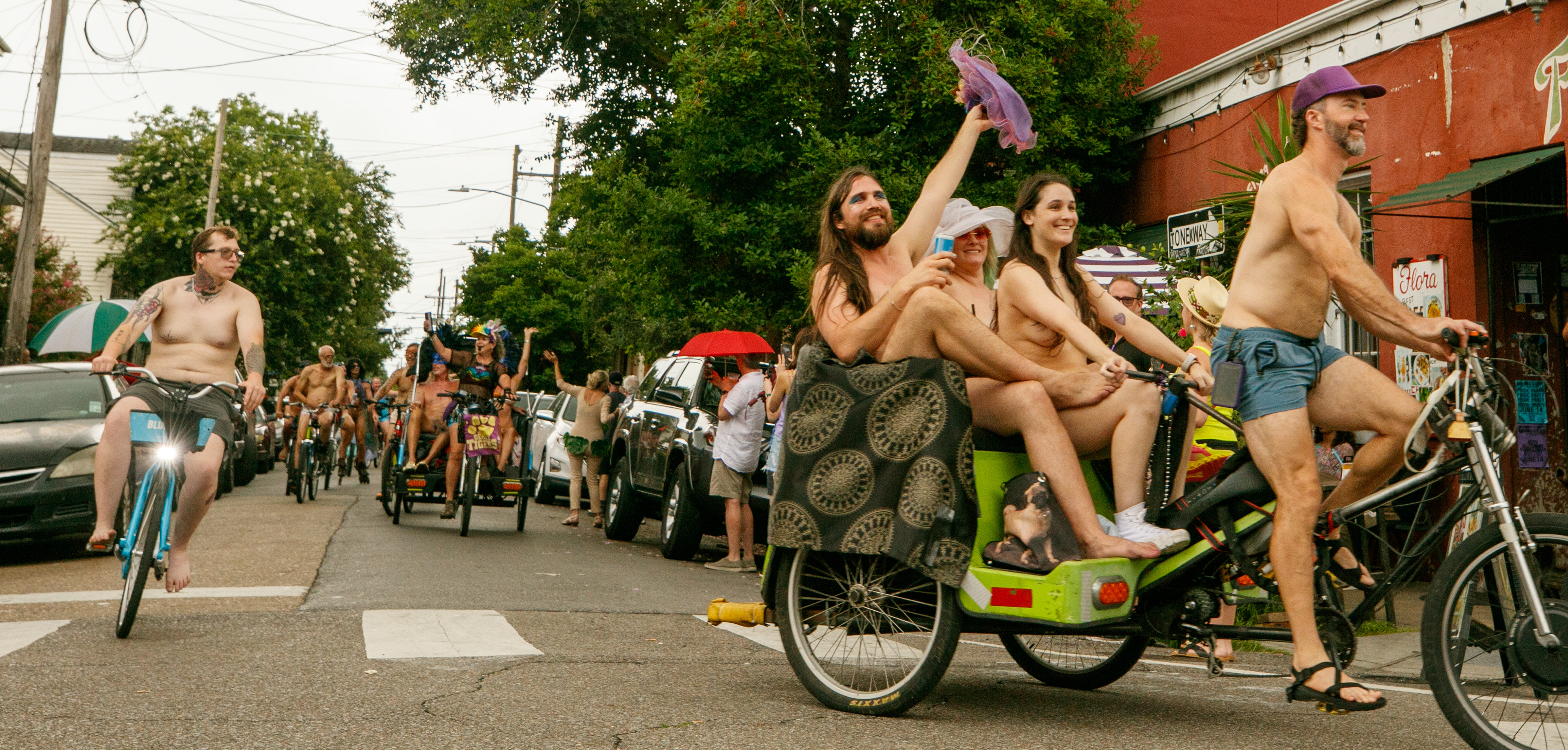 Naked bike ride, 2025