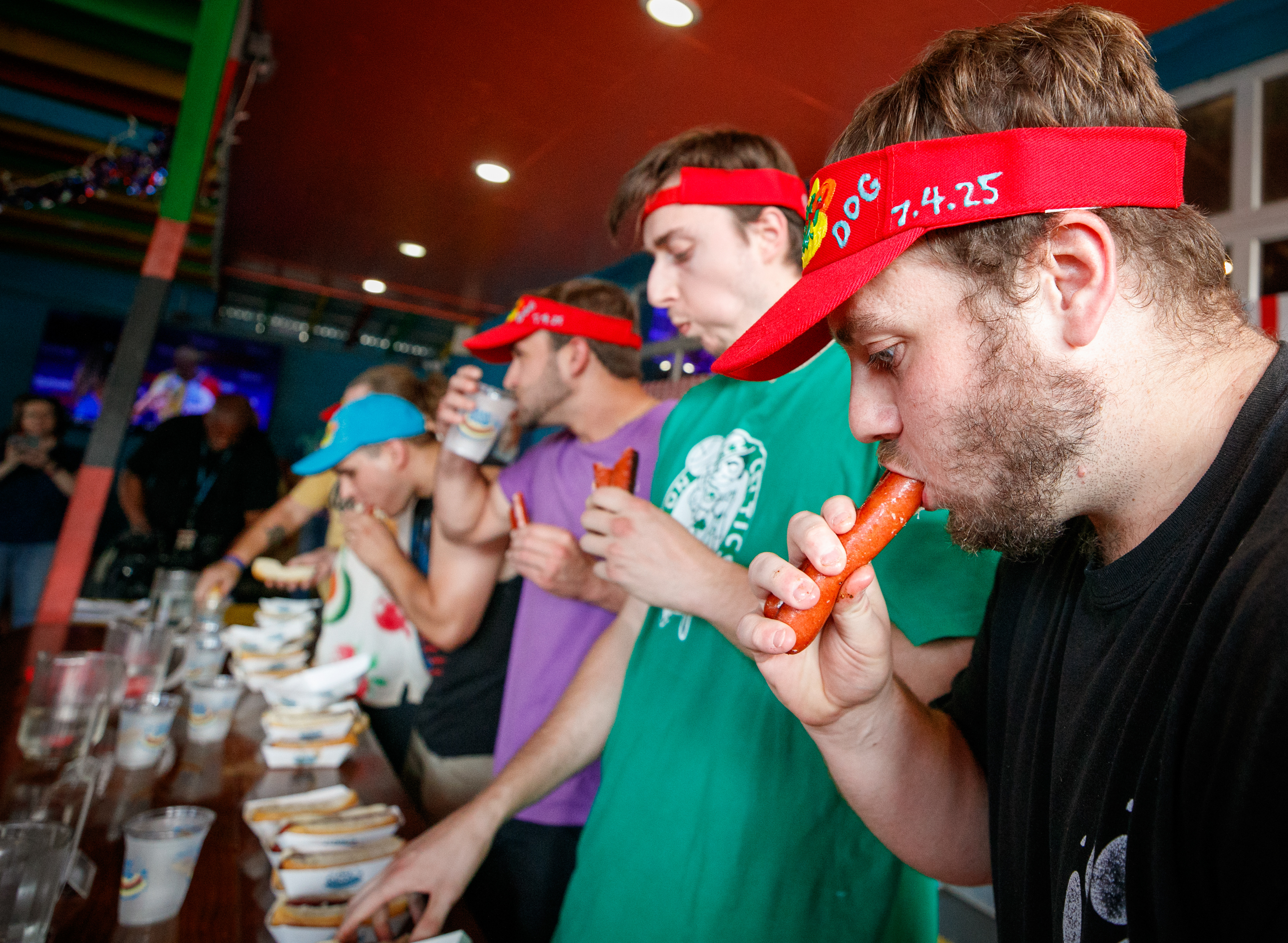 Hot Dog eating contest, 2025