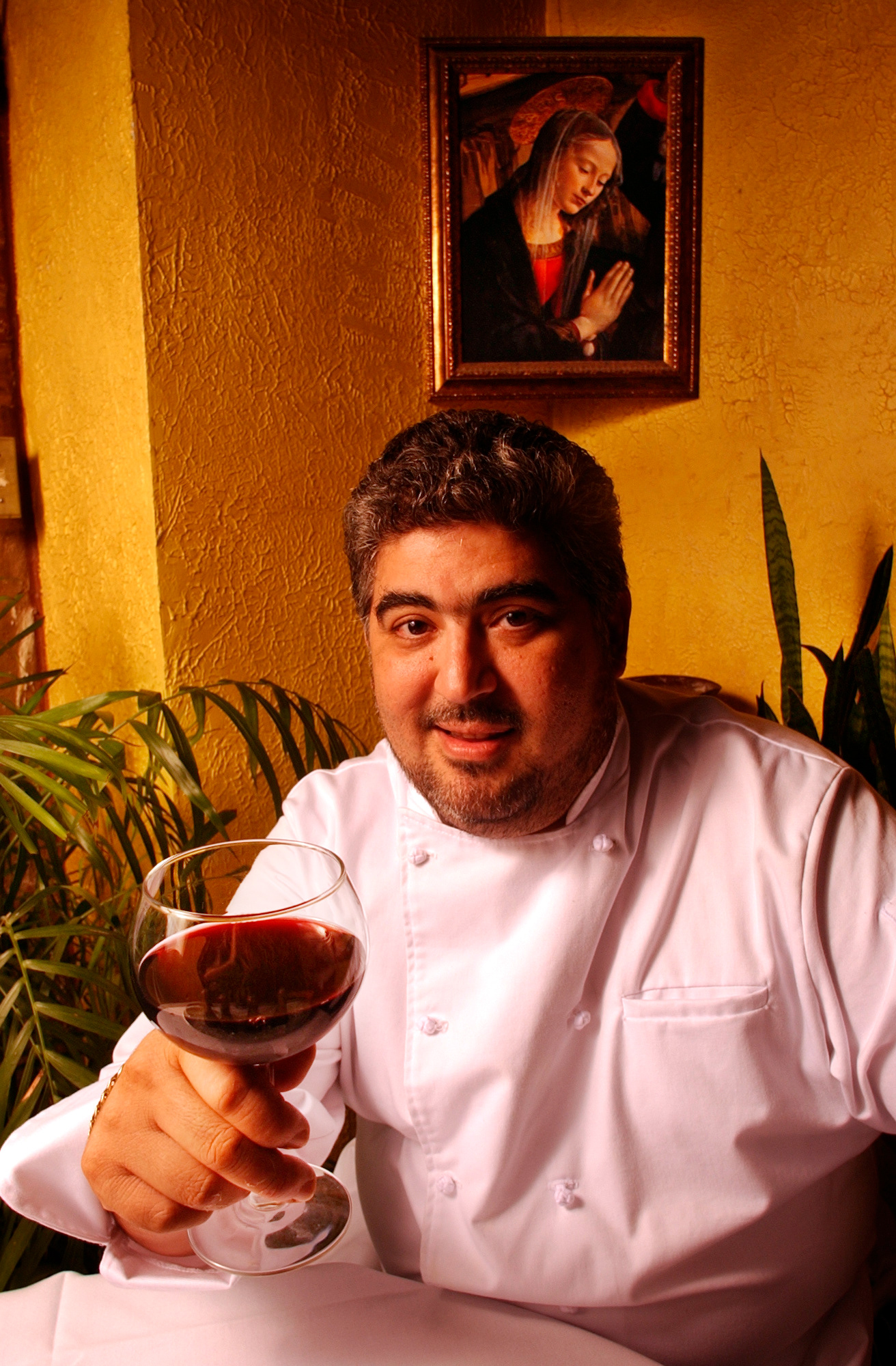 Chef Adolfo Garcia of RioMar restaurant in the warehouse district.