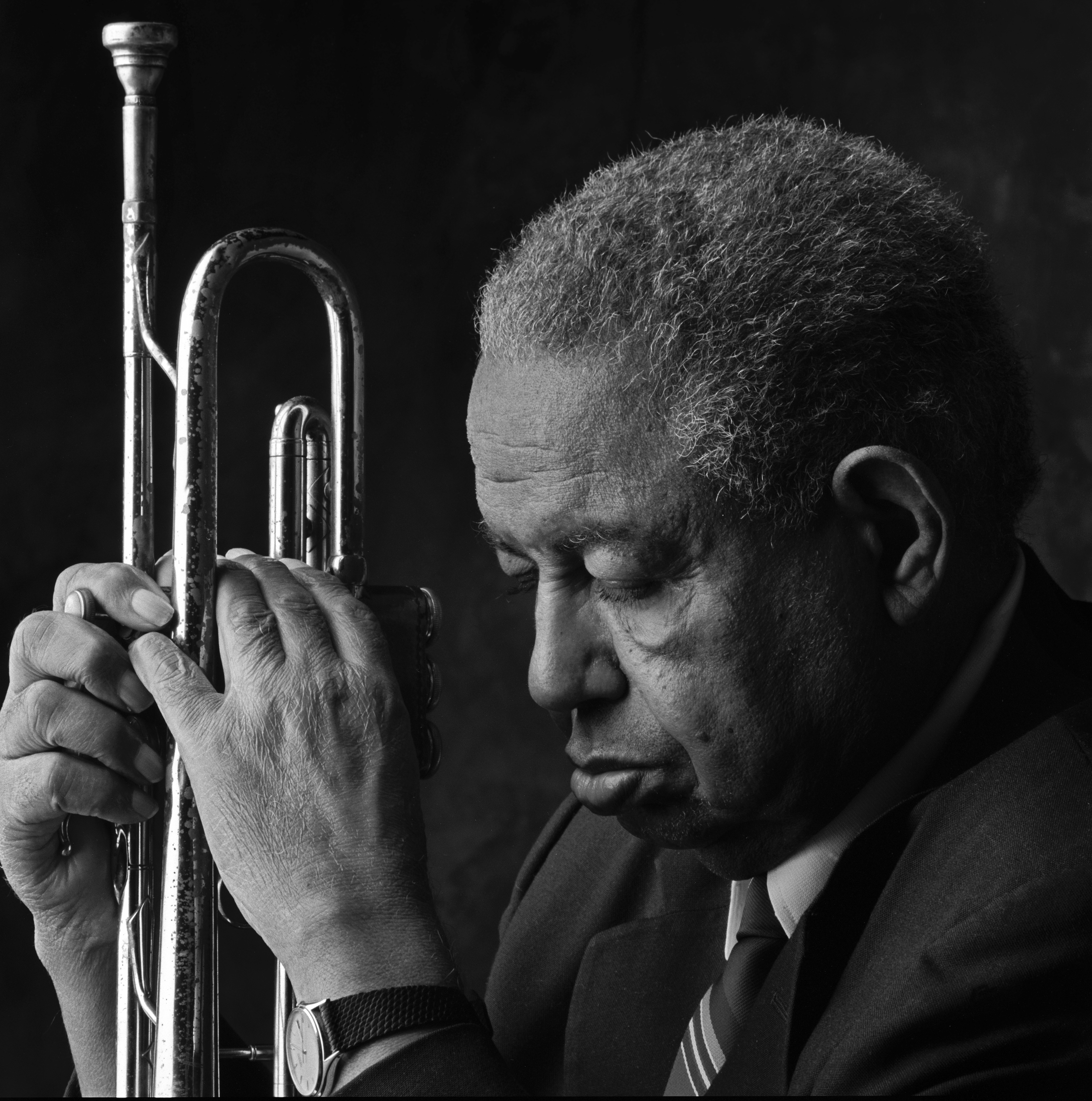 JAZZMEN: THE END OF THE BEGINNING Jazzman Alvin Alcorn, born 1912.