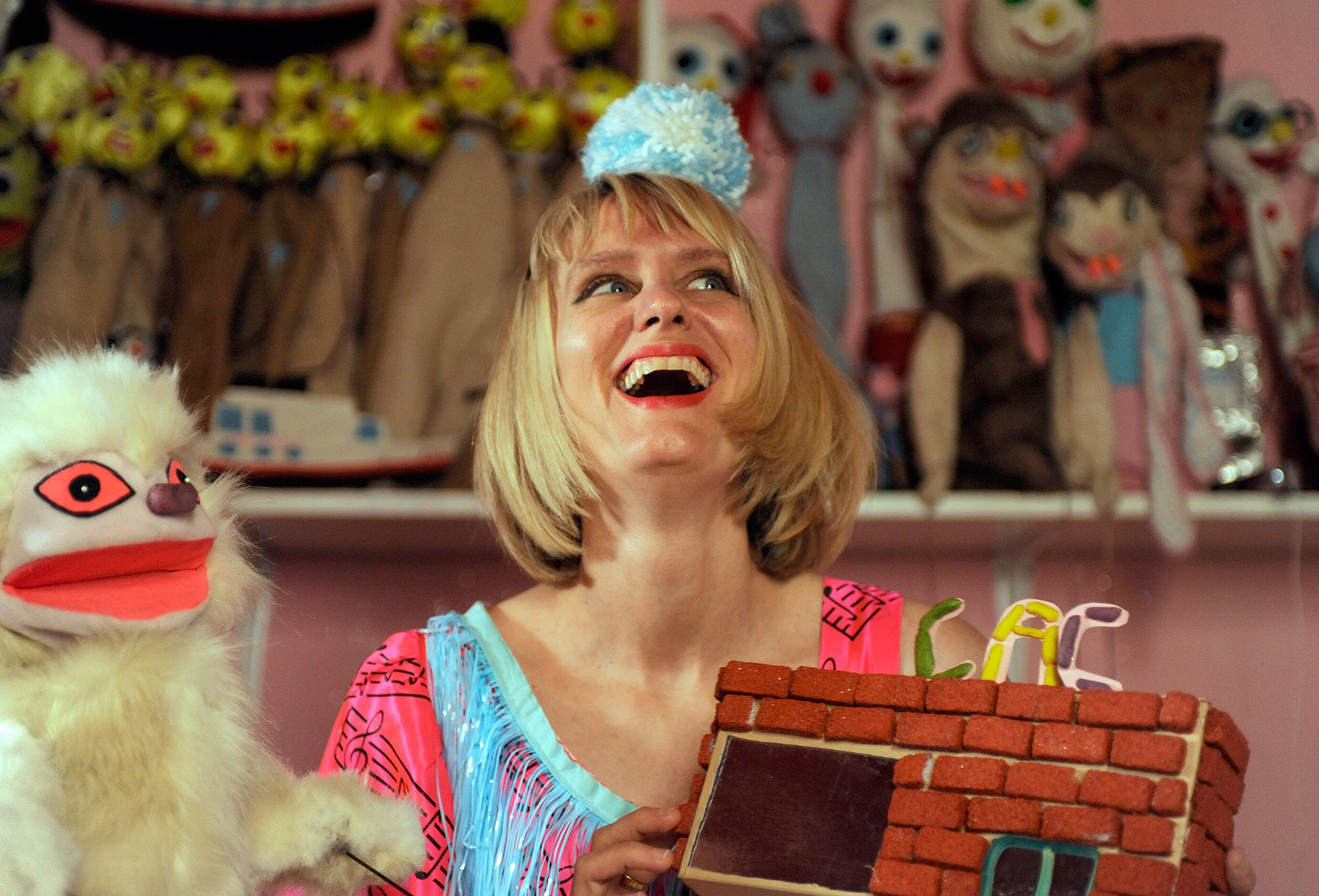 Ms. Pussy Cat, performance artist, singer.