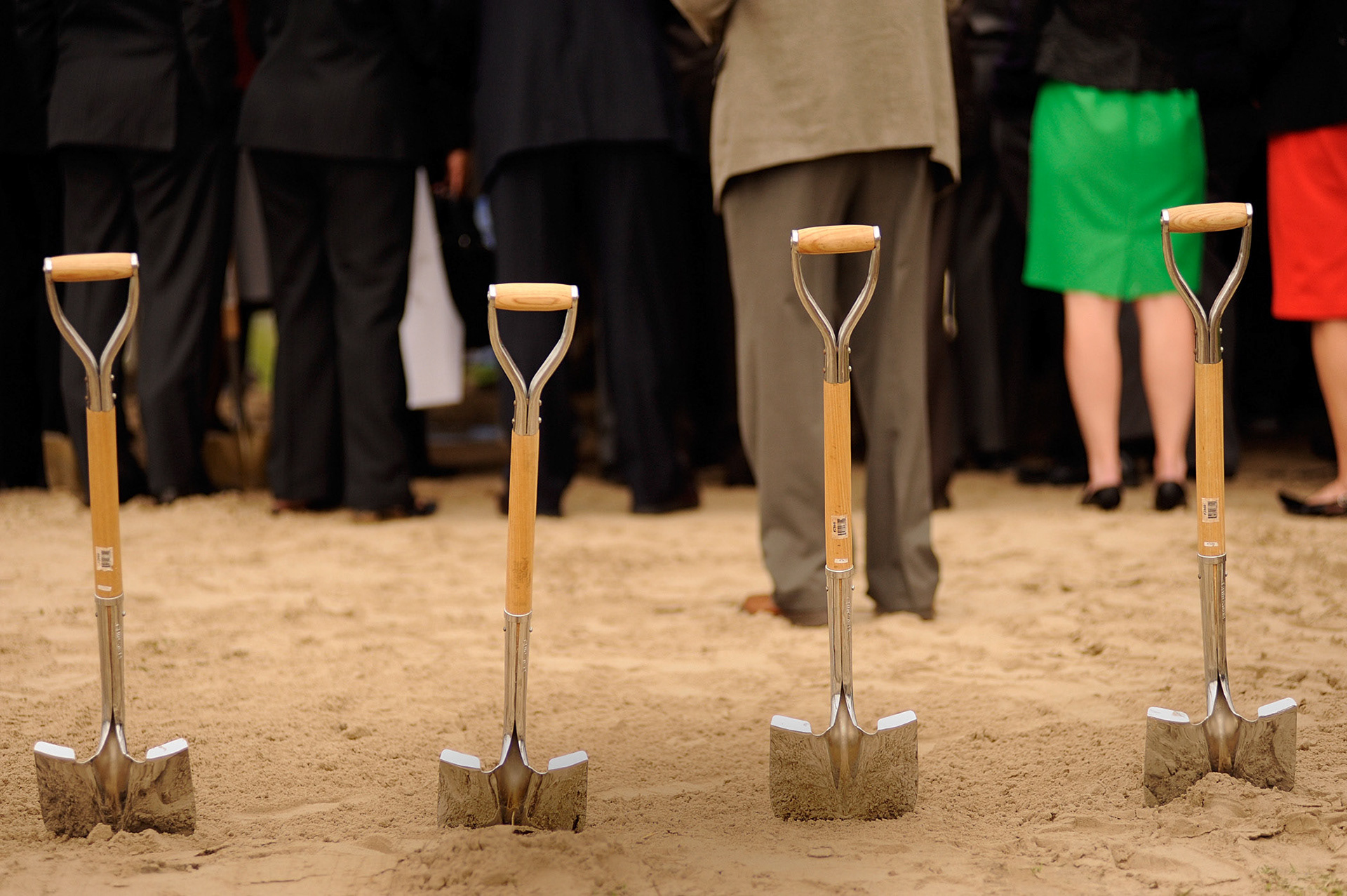 Mitch Landrieu, City Councilmembers, City Officials and Judges, and FEMA broke ground on the New Orleans Juvenile Justice Center at the corner of Encampment Street and Imperial Drive in the St. Bernard Area
