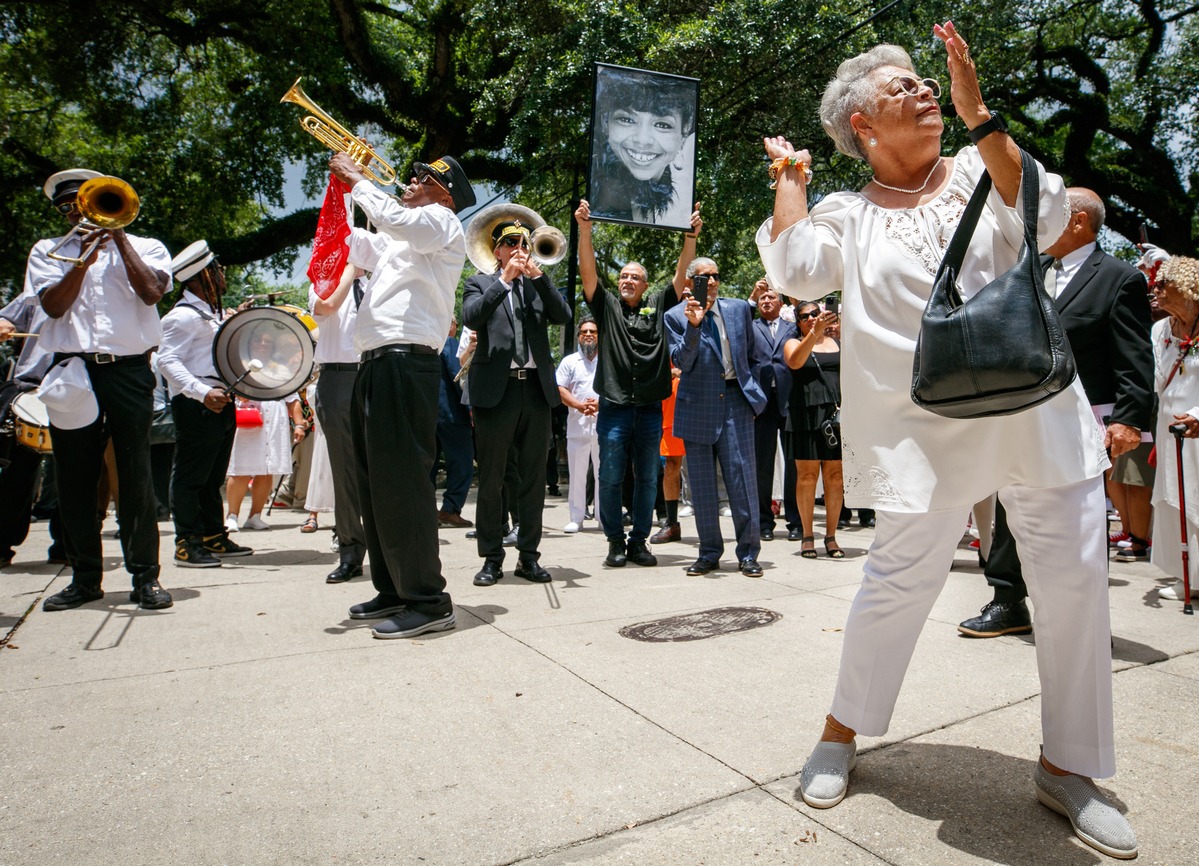 Lillian Boutte is celebrated at her funeral, 2025.