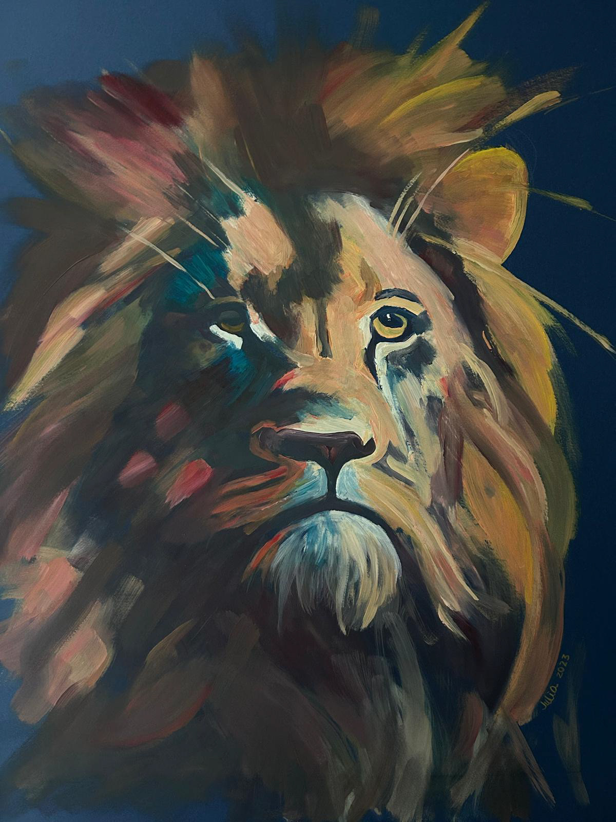 Lion - Huile - 2023