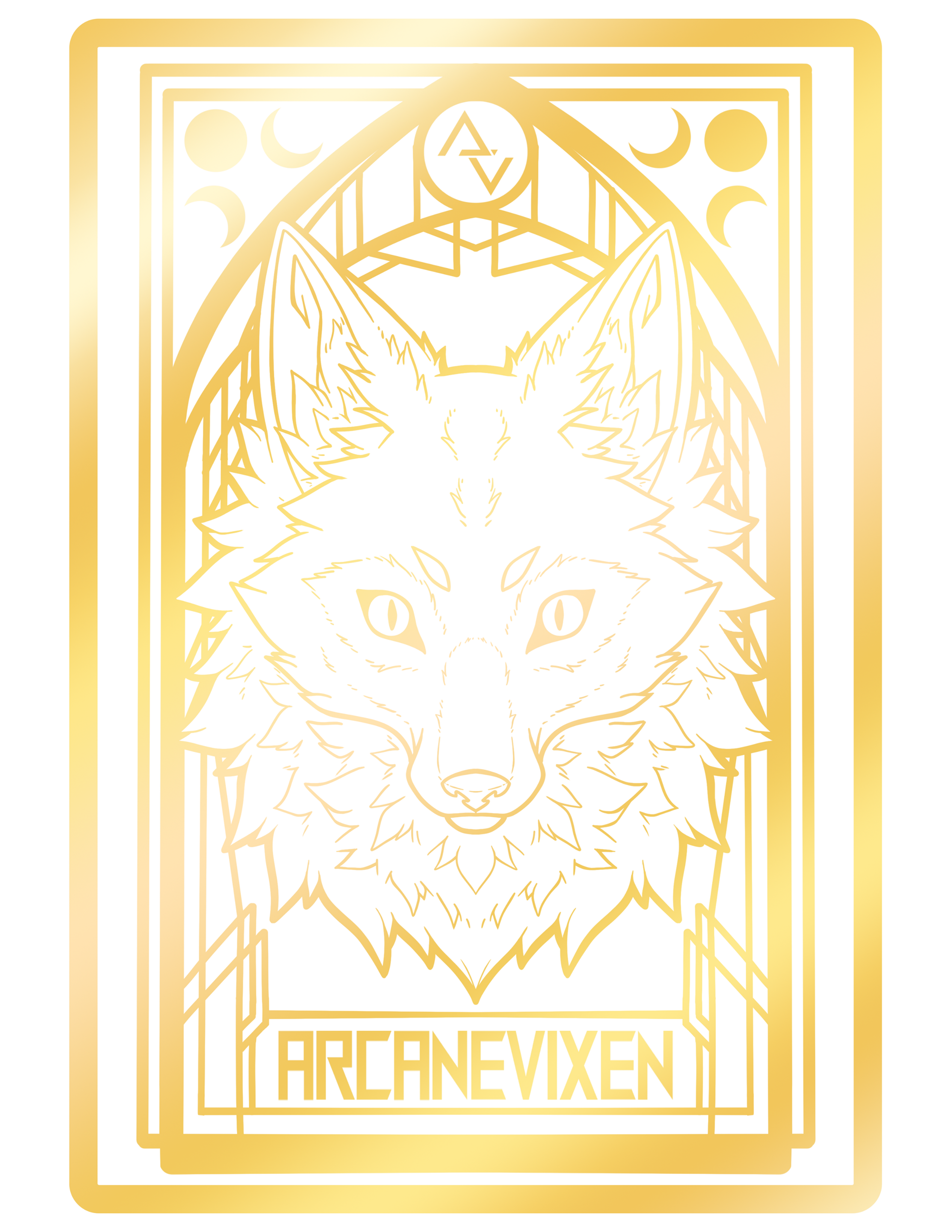 ArcaneVixen Tarot Style Card July 2023