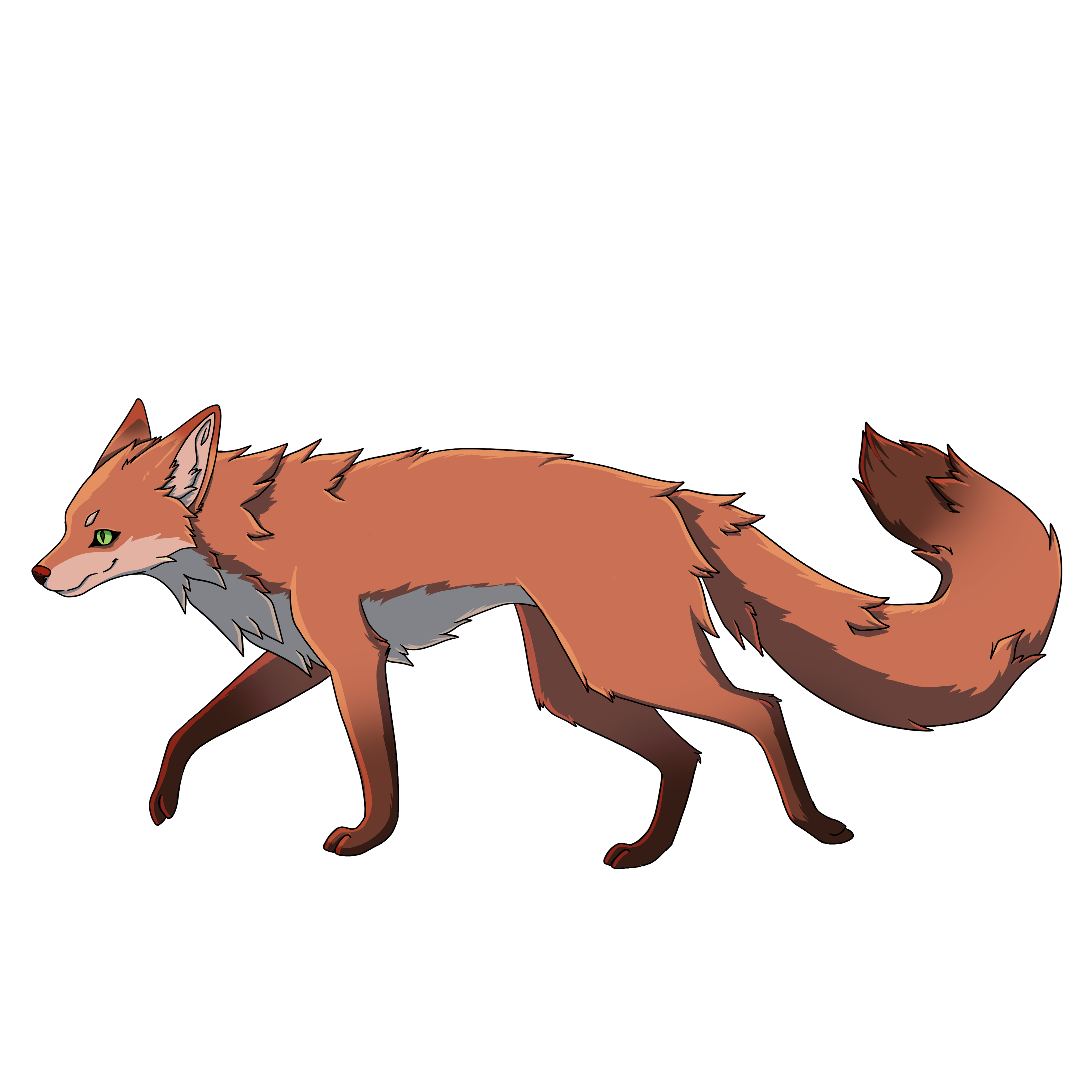 Walking Fox