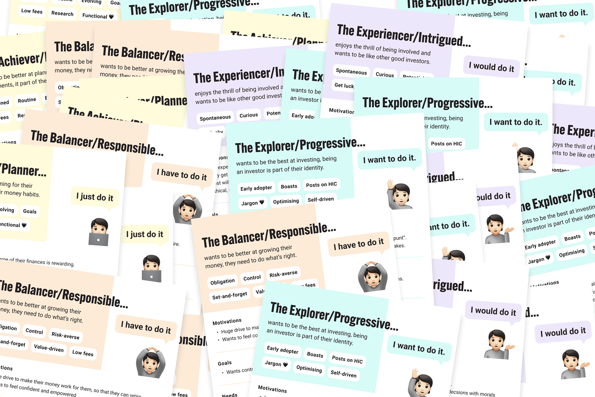 All of our mindsets interviewed