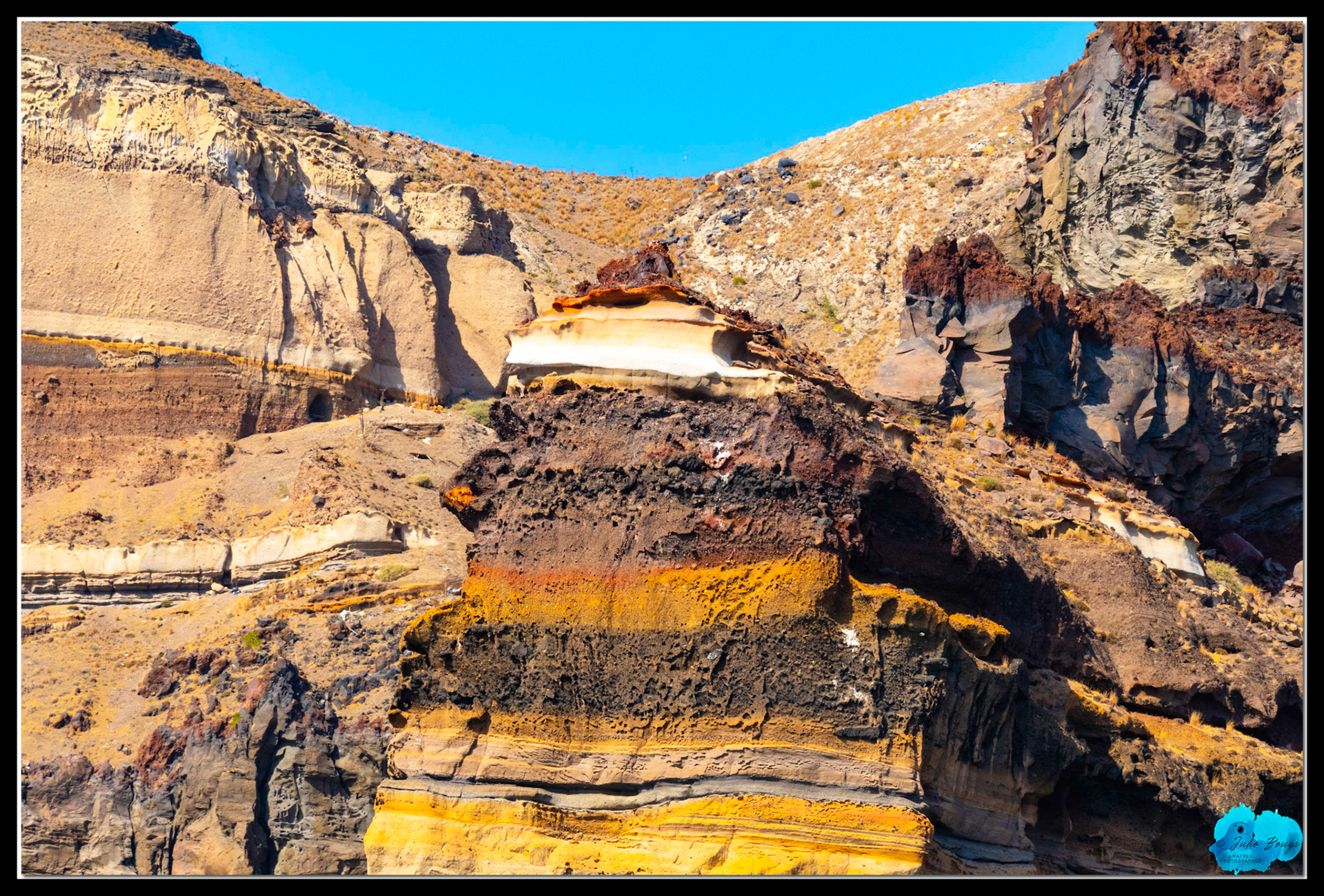 20210804 - Rock Formation At Thira In Santorini