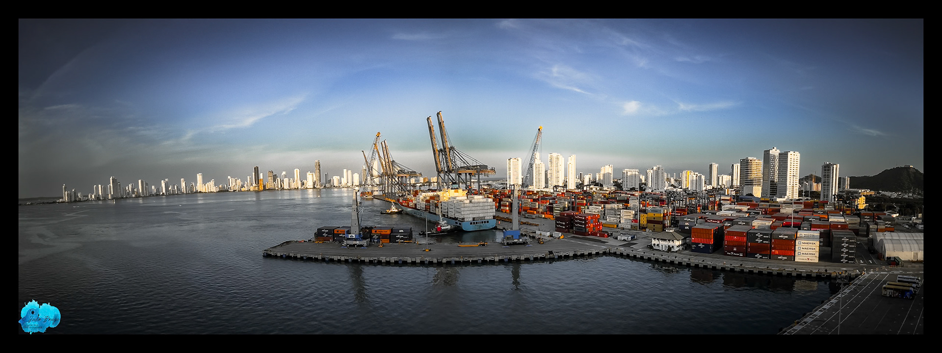 20231207 - Panoramic View Of Port Of Cartagena