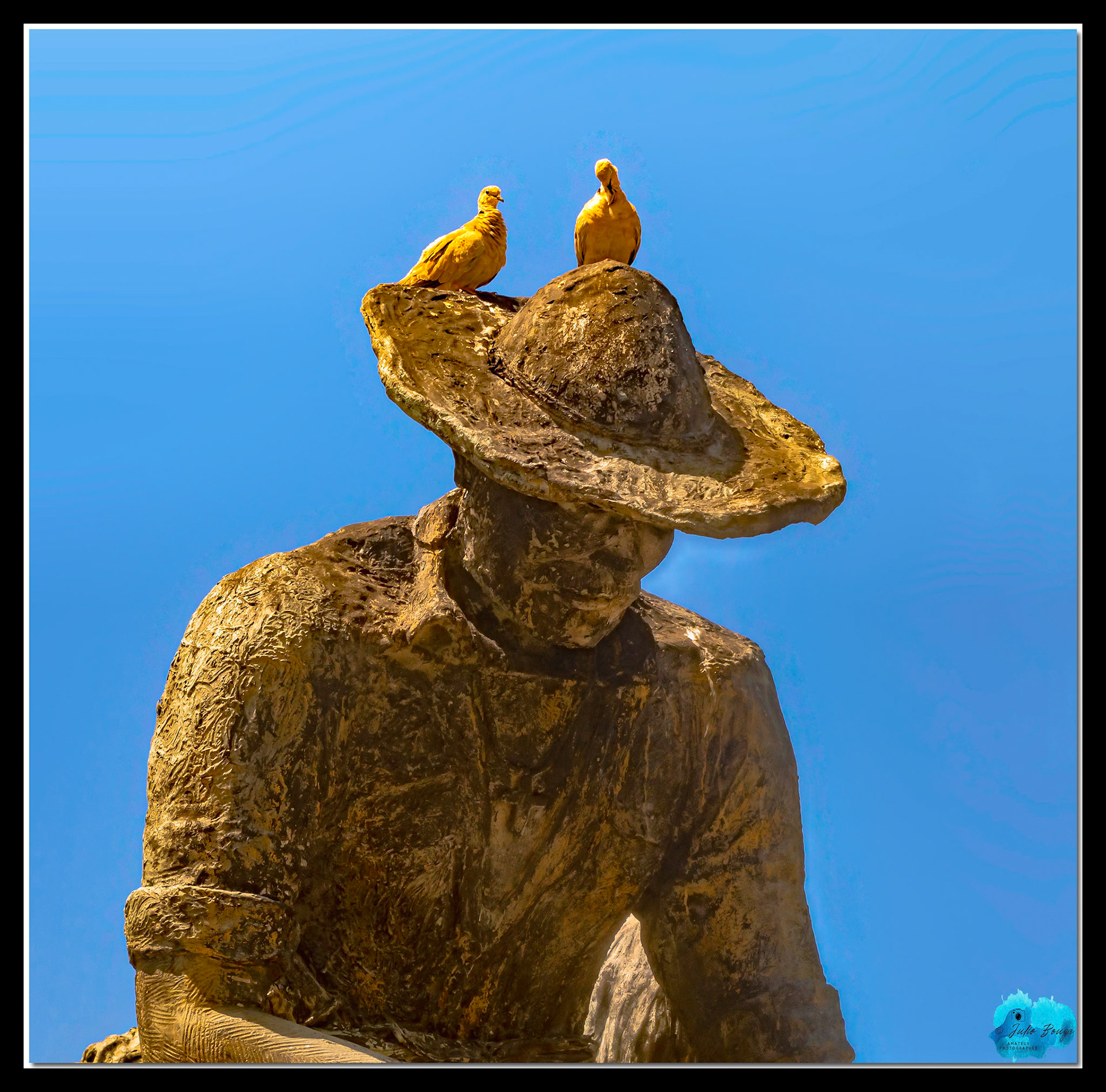 20220608 - Fisherman Statue At Isla Mujeres In Mexico