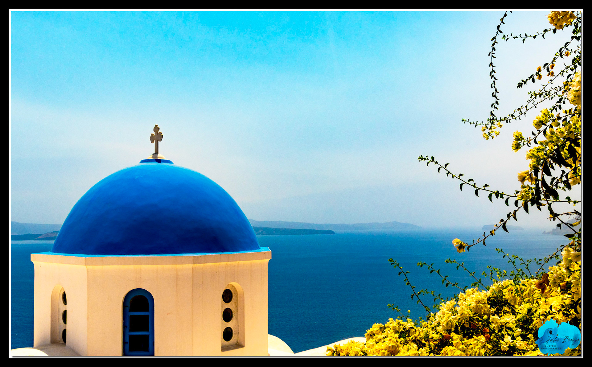 20210806 - View Of Santorini Behind Church Of Agios Nikolaos
