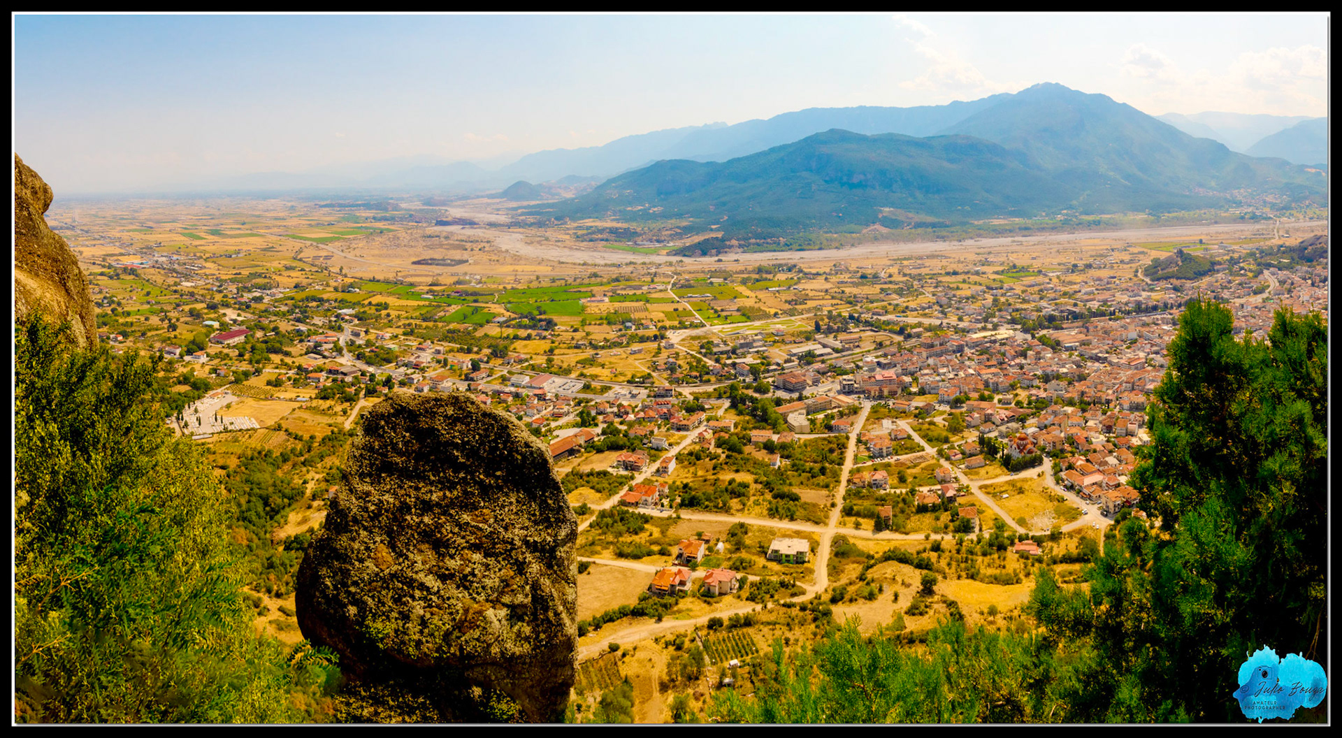 20210812 - Panoramic View Of Landscape At Meteora Monasteries