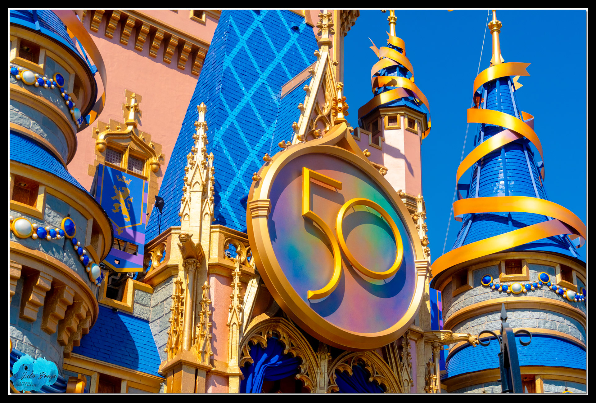 20210925 - View Of Castle At Magic Kingdom For the 50th Anniversary