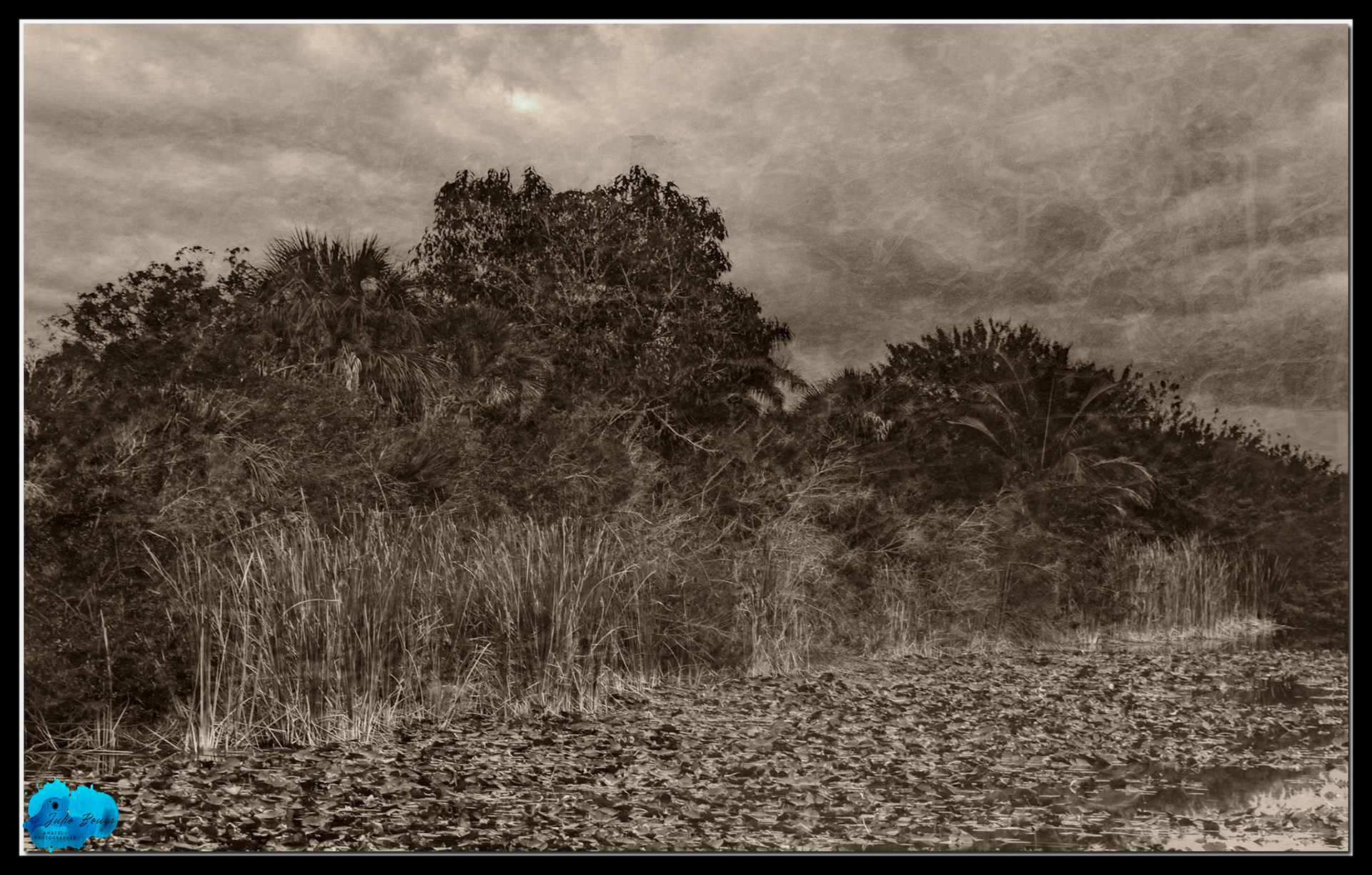 20220106 - B/W Shot Of Lake