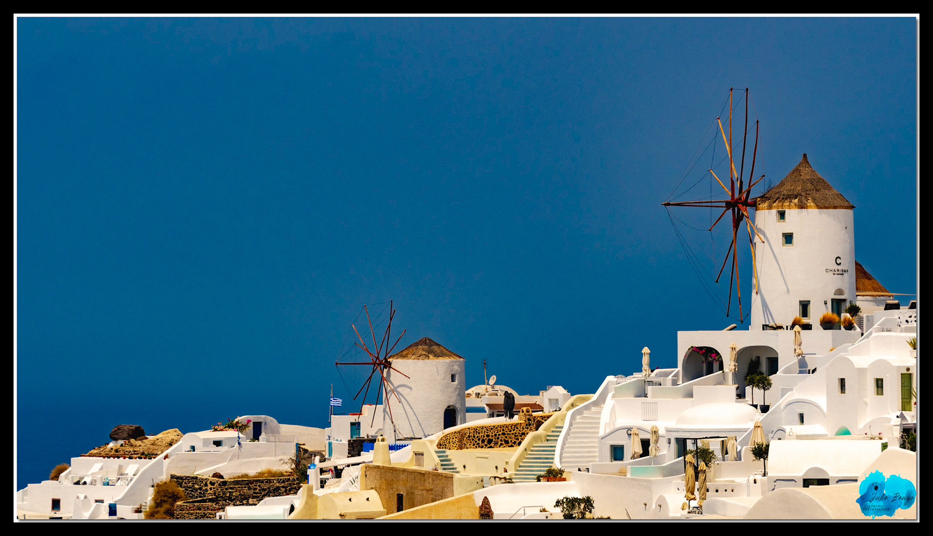 20210806 - View Of Charisma Suites At Oia Village In Santorini