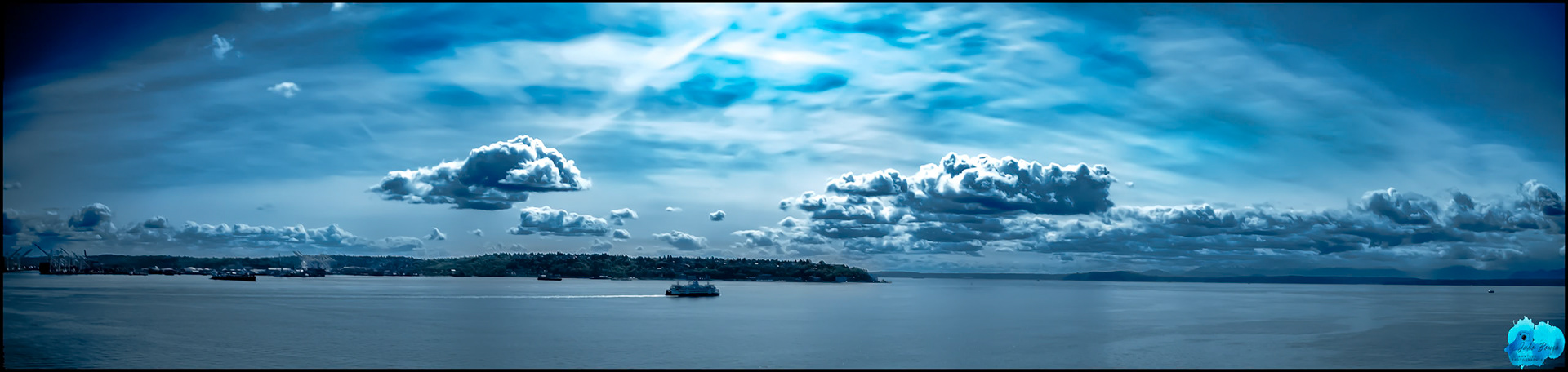 20240501 - Panoramic View of Elliot Bay, Seattle