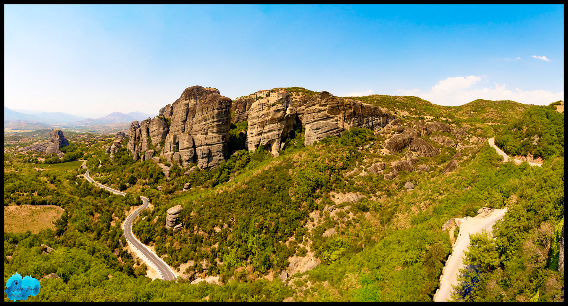 20210812 - Panoramic View Of Landscape At Meteora Monasteries