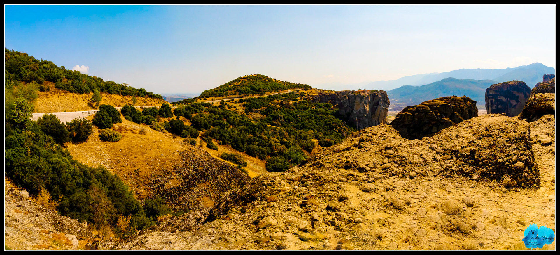20210812 - Panoramic View Of Landscape At Meteora Monasteries