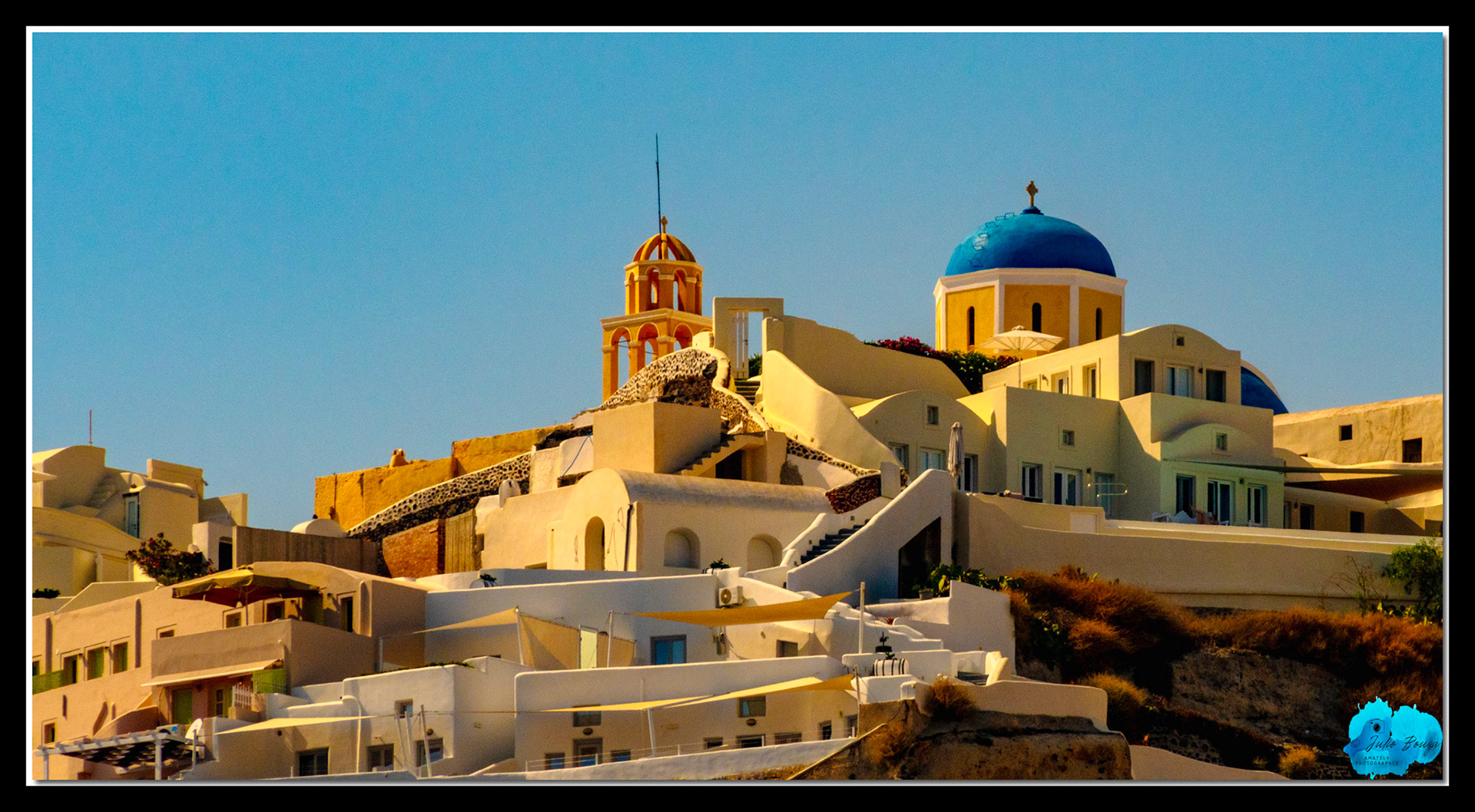 20210804 - Closeup Of Oia Village In Santorini
