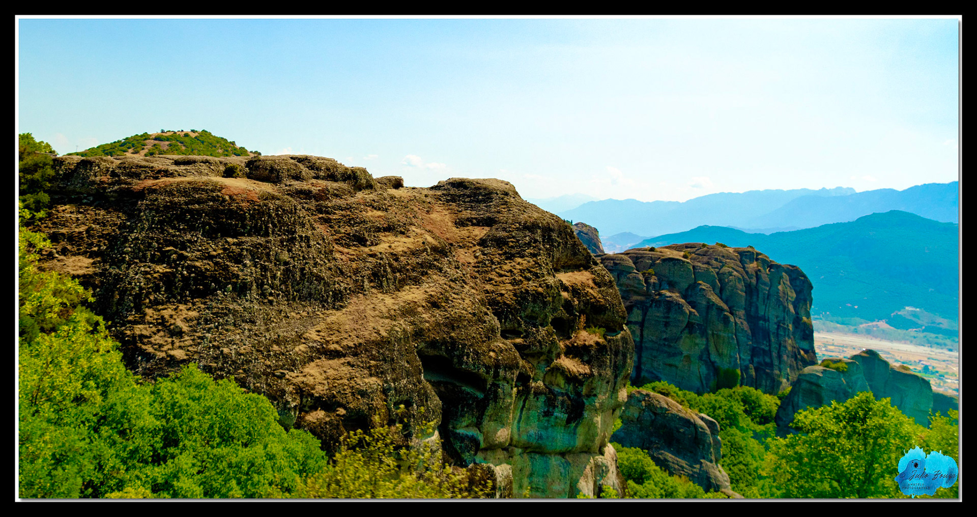 20210812 - View Of Landscape At Meteora Monasteries