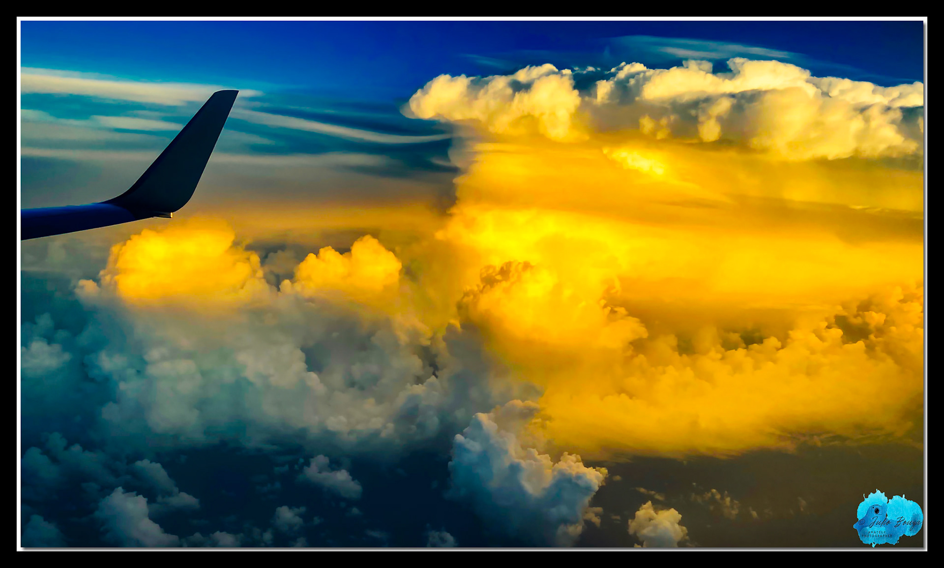 20220610 - Sunset From Airplane Over Cancun
