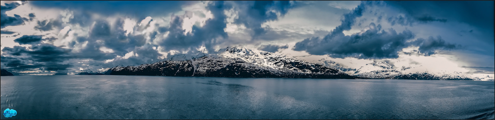 20240506 - Panoramic View Of The Mountains at Glacier Bay National Park and Preserve