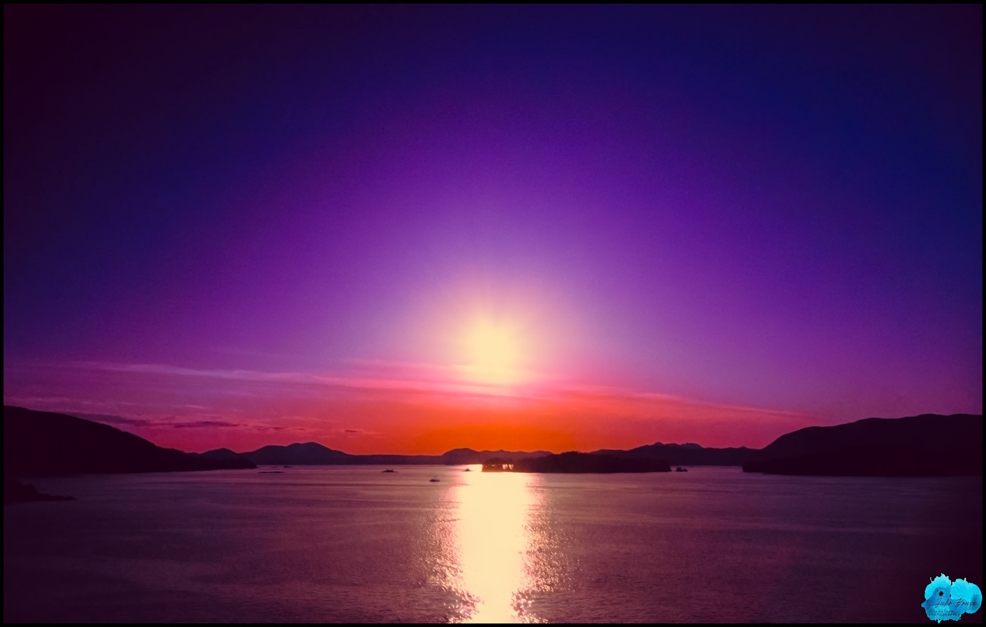 20240503 - View of Sunset at Sitka, Alaska