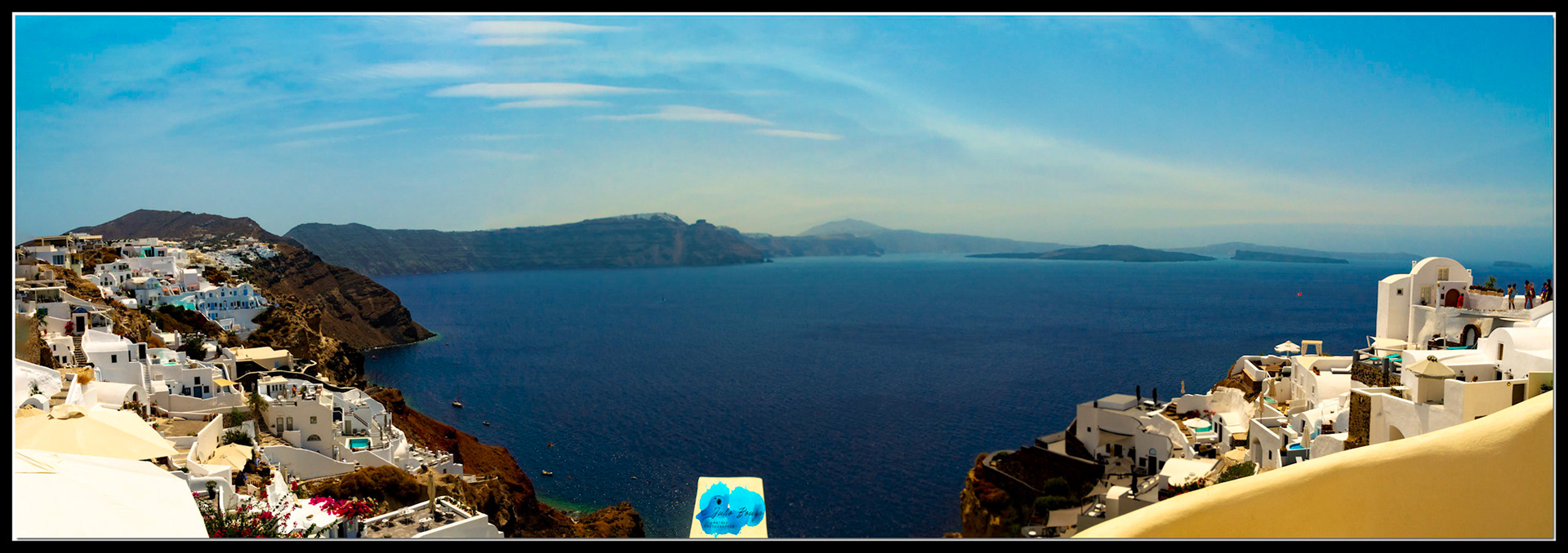 20210806 - Panoramic View From Oia Village In Santorini