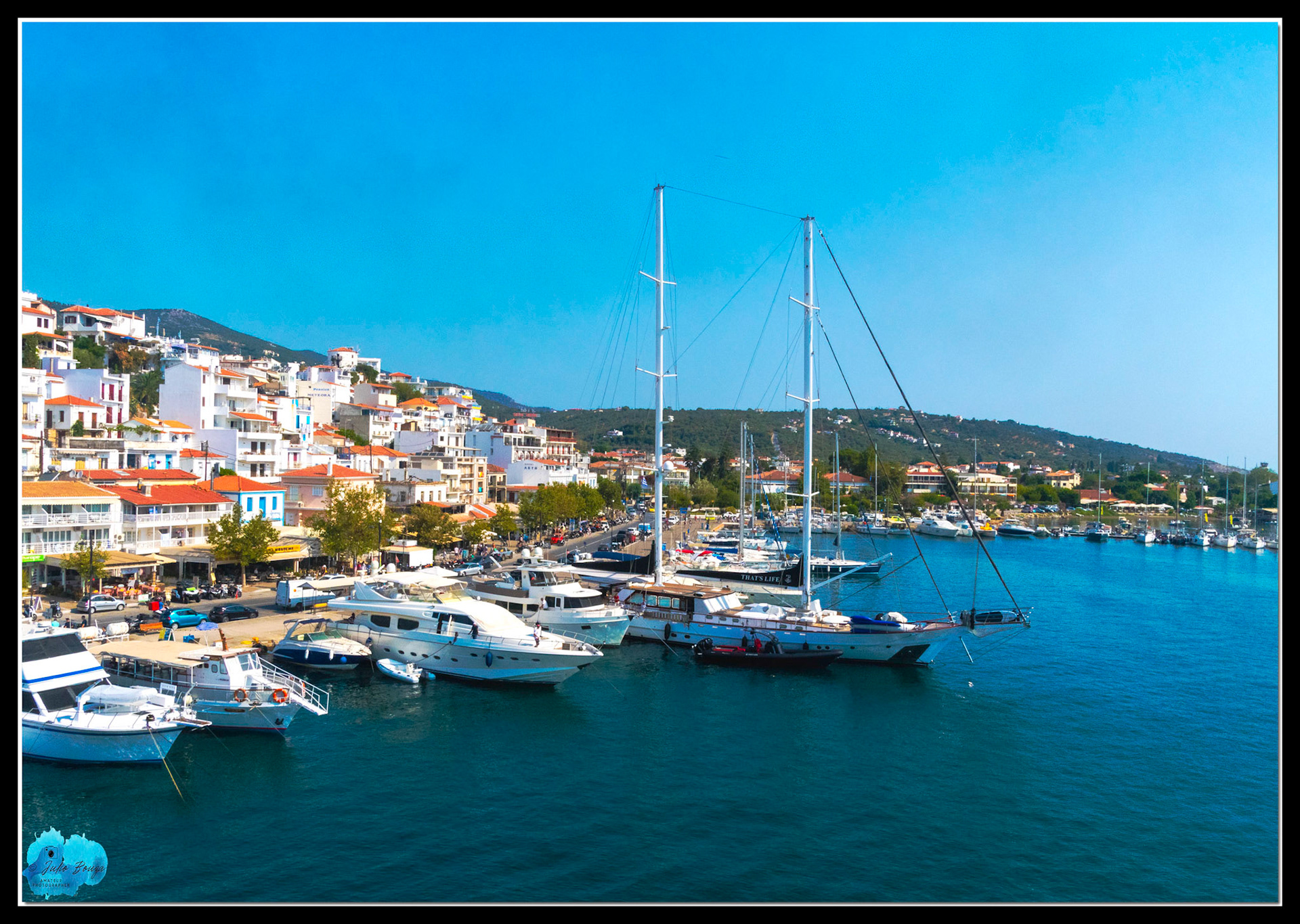 20210810 - View Of Skiathos From The Hellenic Seaways Ferry