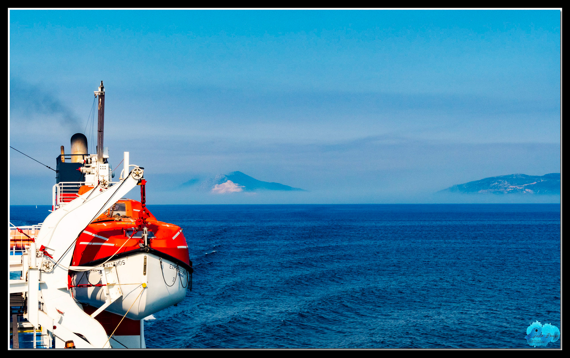 20210810 - View Of The Algean Sea From The Hellenic Seaways Ferry