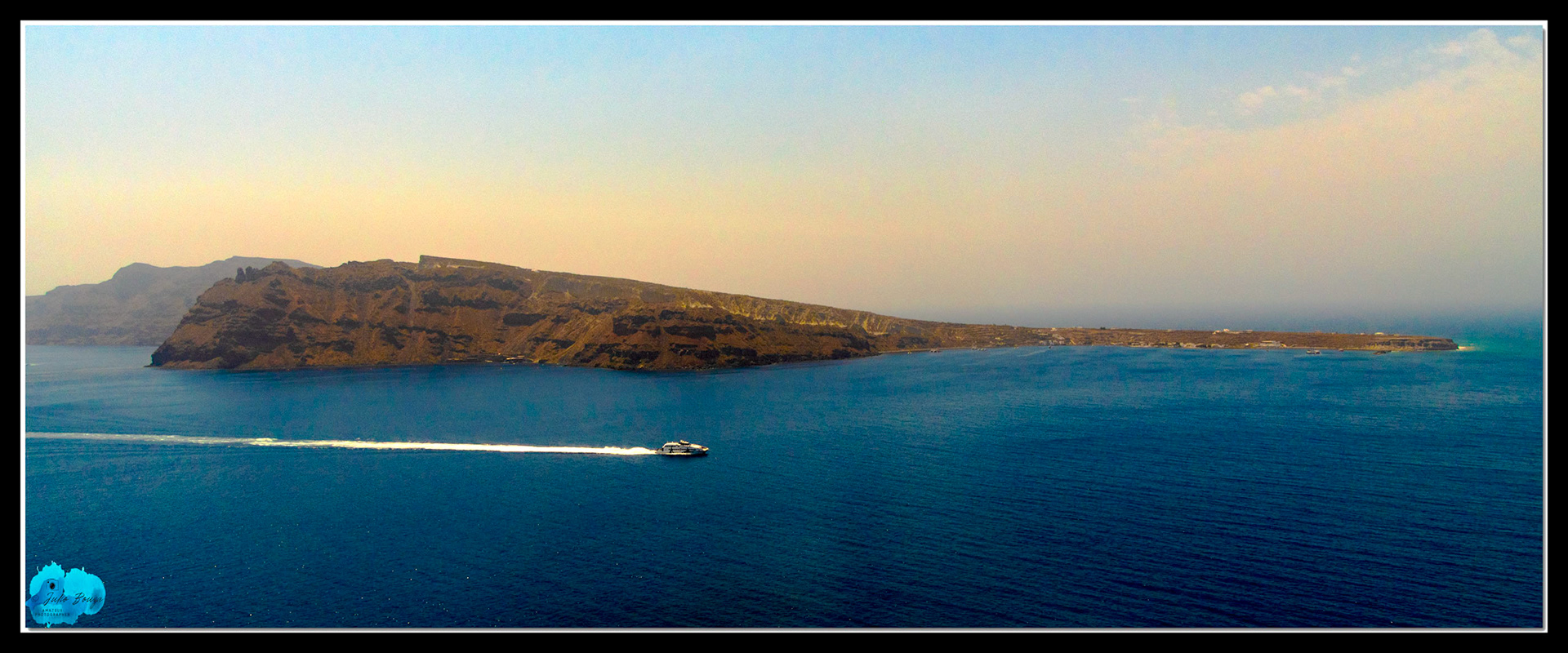 20210806 - View Of Thirasia From Oia Village